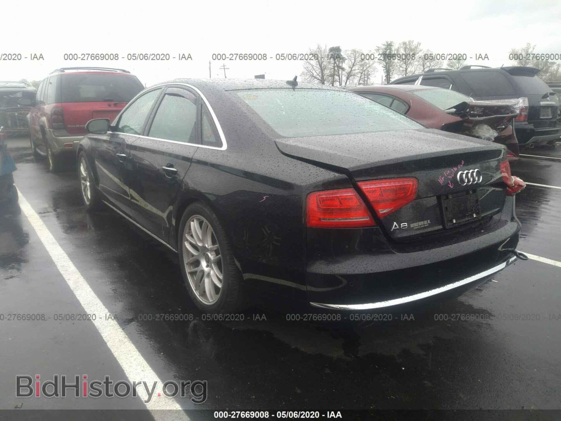 2013 AUDI A8 - VIN: WAUAGAFD3DN001441 - Фото 3