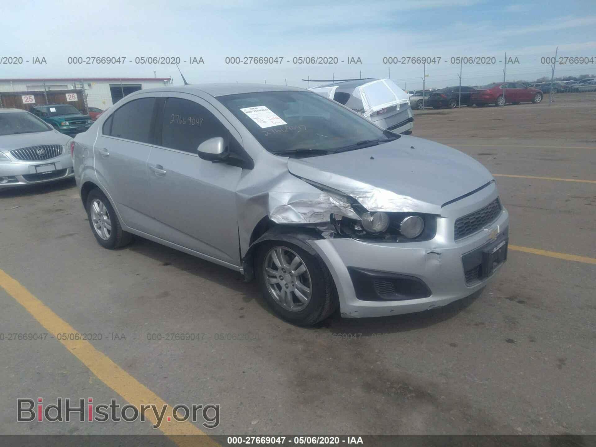 Фотография 1G1JC5SB6C4227691 - CHEVROLET SONIC 2012