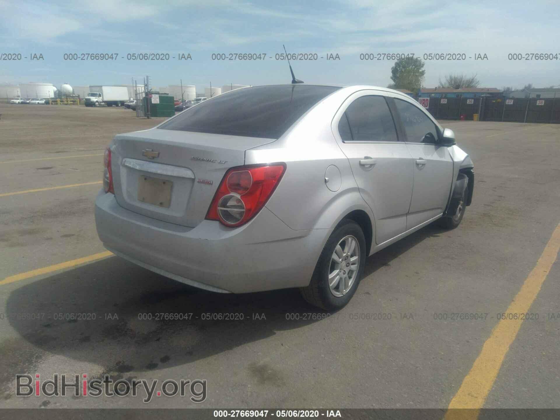 2012 CHEVROLET SONIC - VIN: 1G1JC5SB6C4227691 - Фото 4
