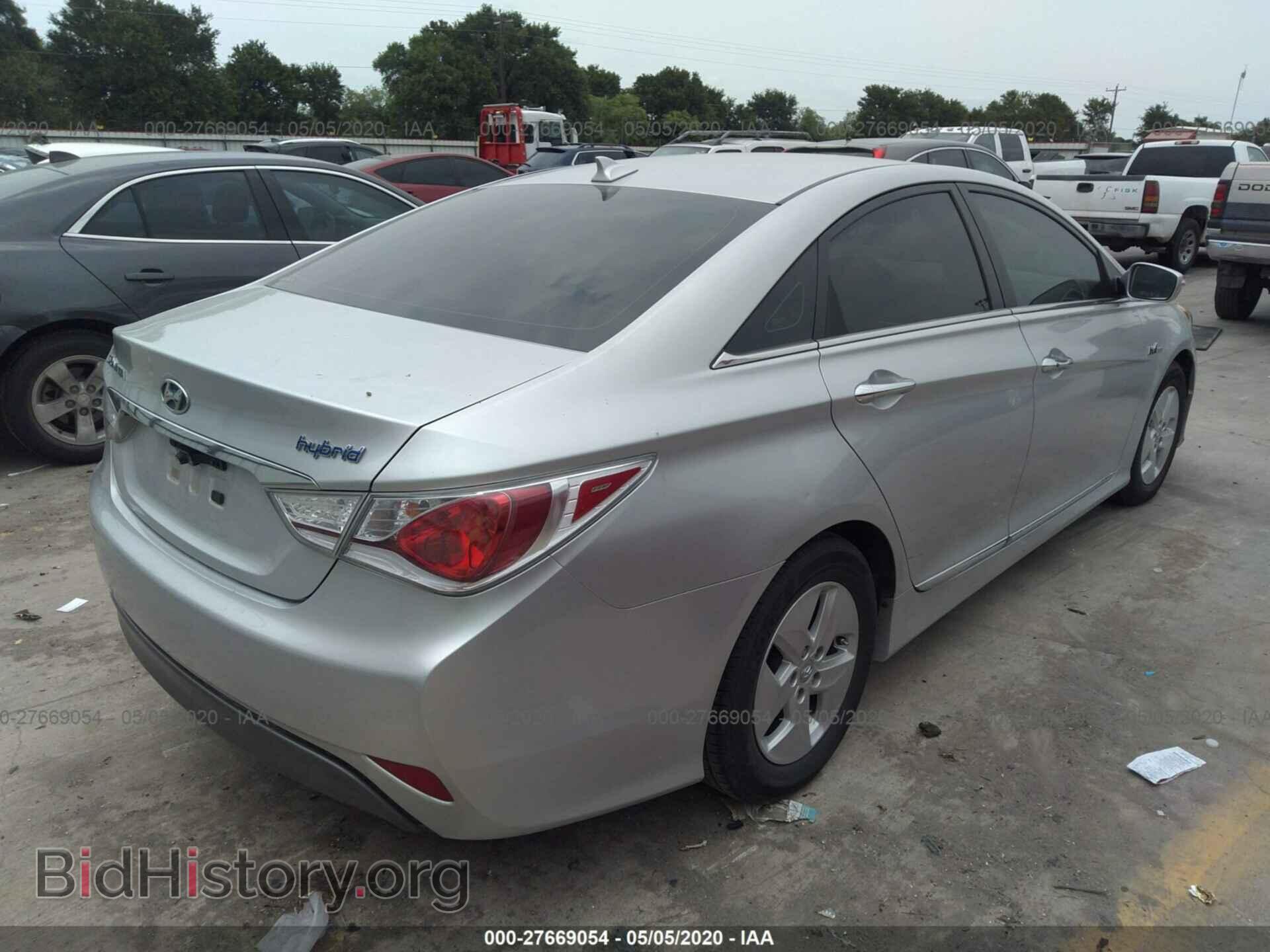 2012 HYUNDAI SONATA - VIN: KMHEC4A48CA022229 - Photo 4