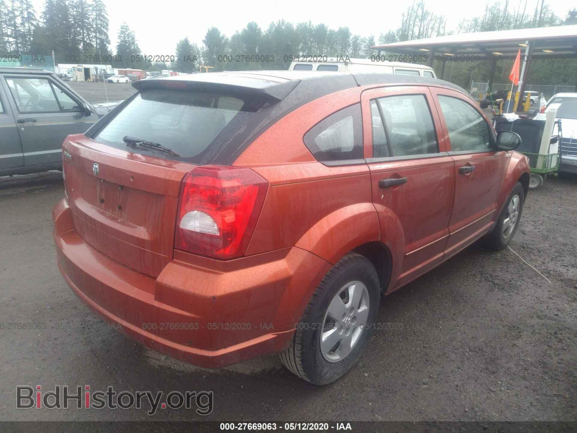 2008 DODGE CALIBER - VIN: 1B3HB28B18D645793 - Фото 4