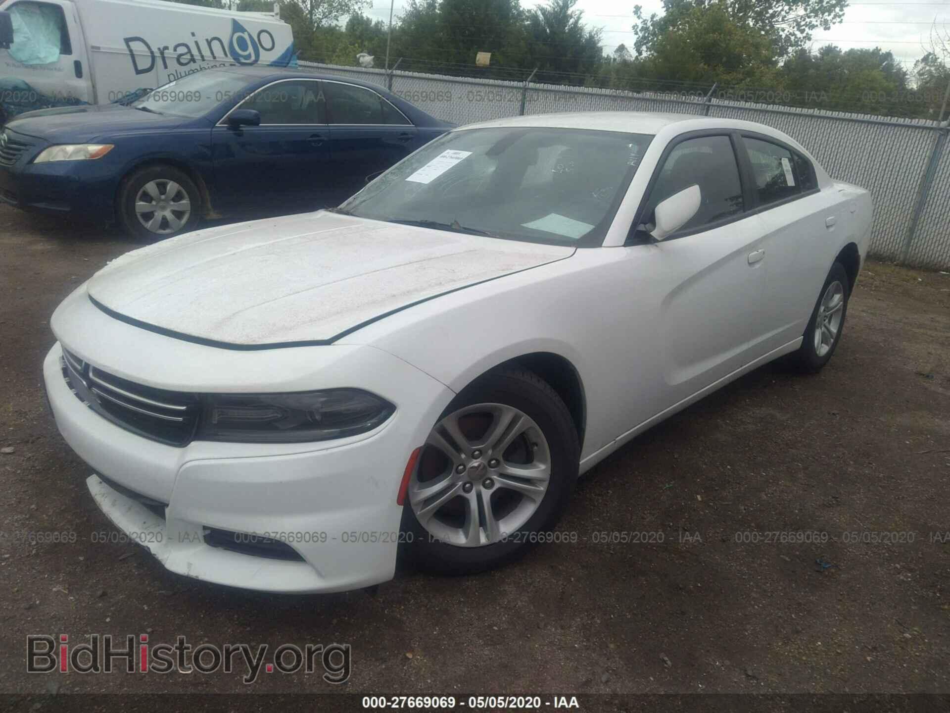 2015 DODGE CHARGER - VIN: 2C3CDXBG2FH762274 - Фото 2