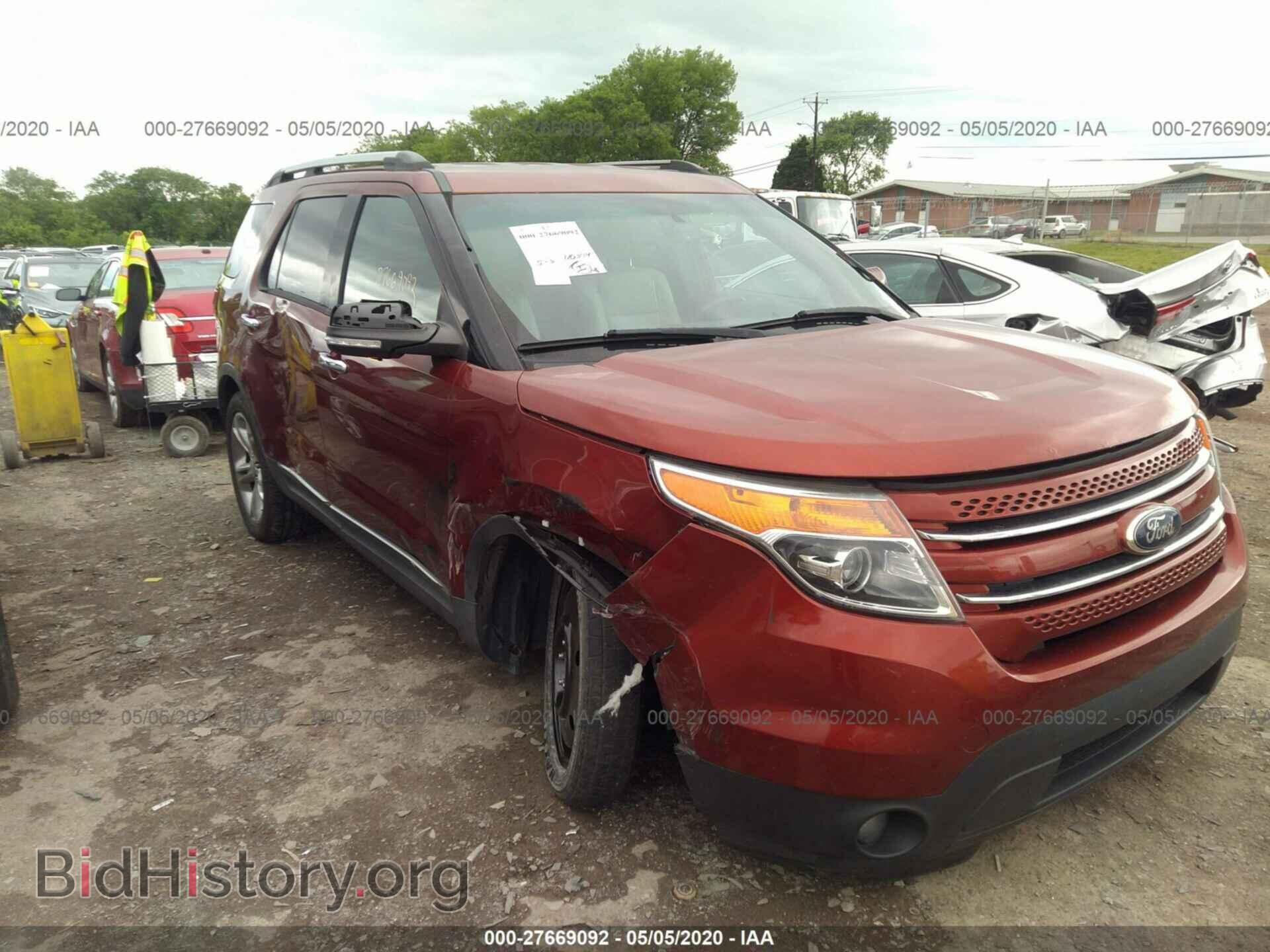 Photo 1FM5K7F85EGB79510 - FORD EXPLORER 2014