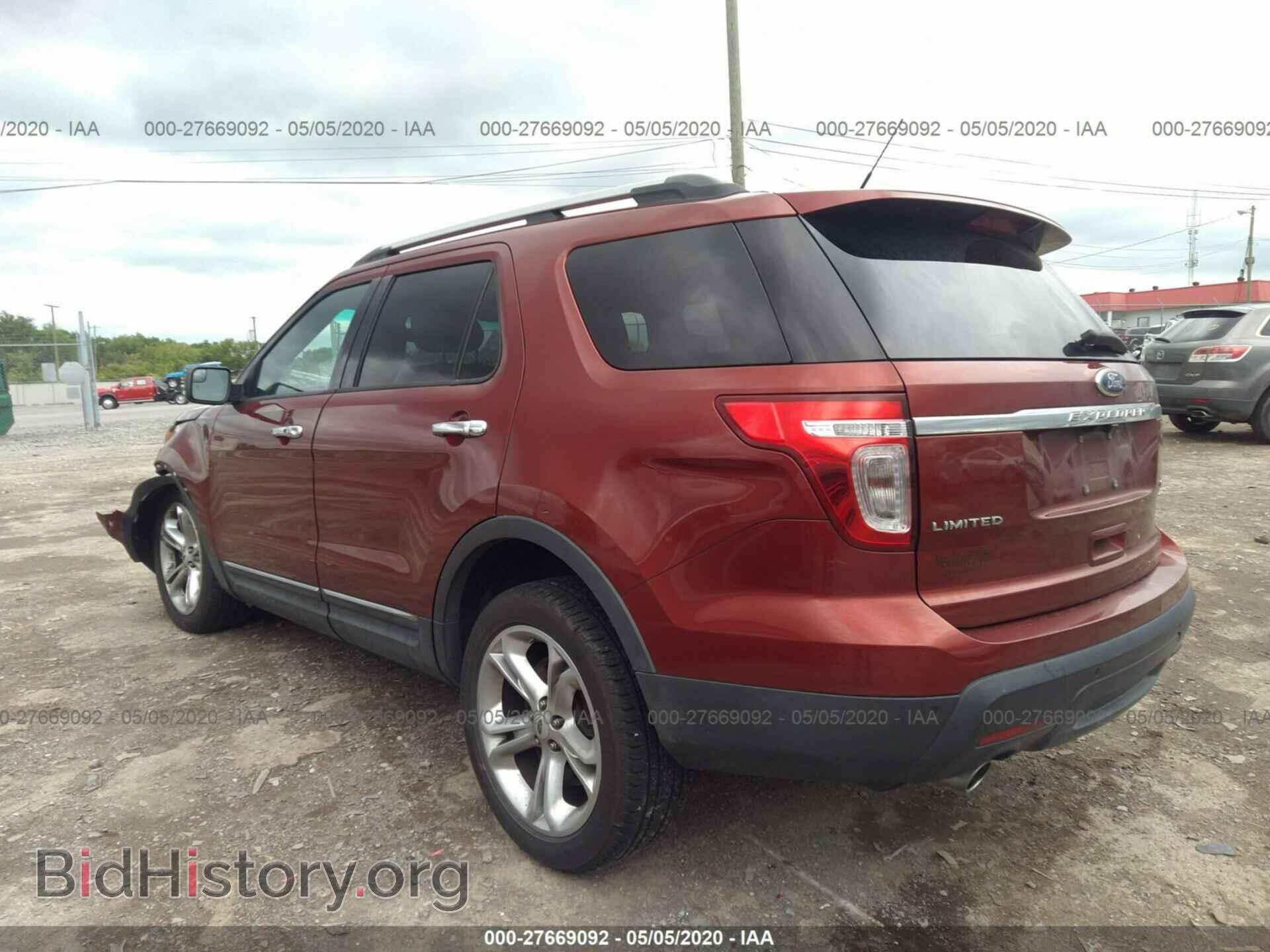 2014 FORD EXPLORER - VIN: 1FM5K7F85EGB79510 - Фото 3