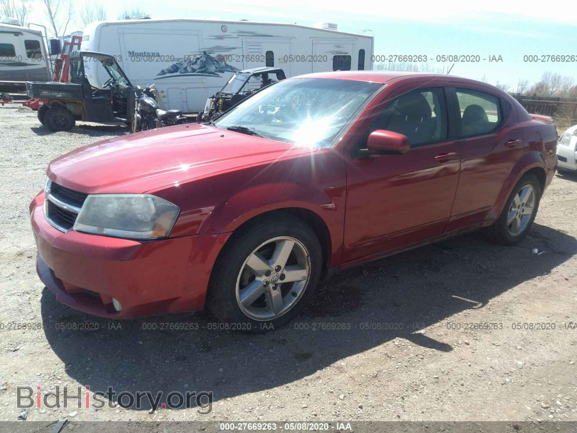 2008 DODGE AVENGER - VIN: 1B3LD76M58N109381 - Фото 2