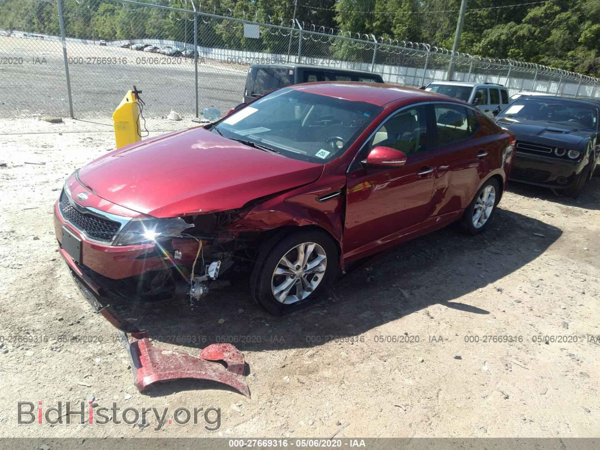 2013 KIA OPTIMA - VIN: 5XXGN4A79DG176617 - Фото 2