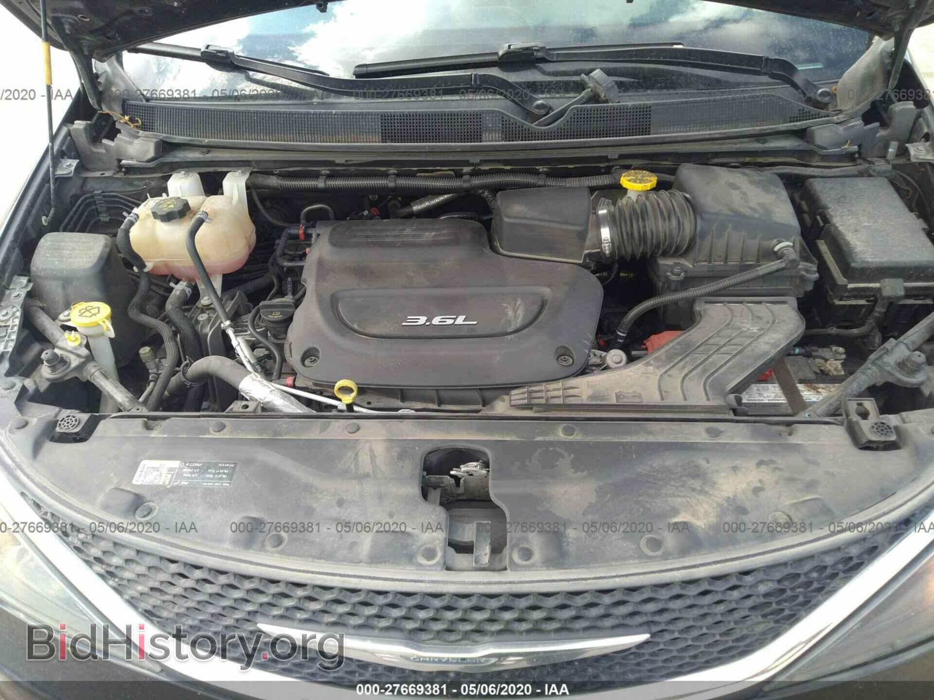 2017 CHRYSLER PACIFICA - VIN: 2C4RC1CG0HR534579 - Фото 10