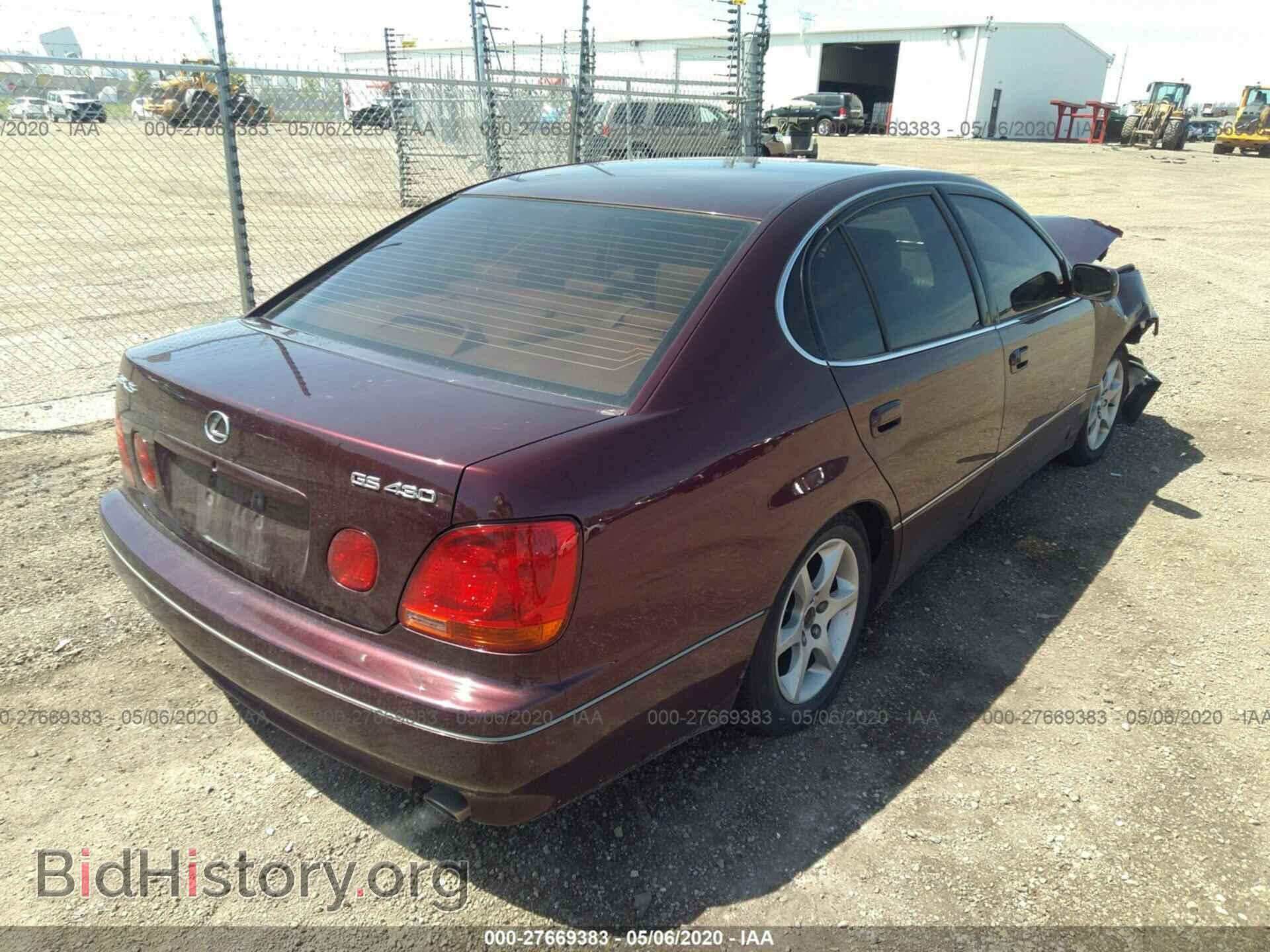 2002 LEXUS GS - VIN: JT8BL69S220009680 - Фото 4