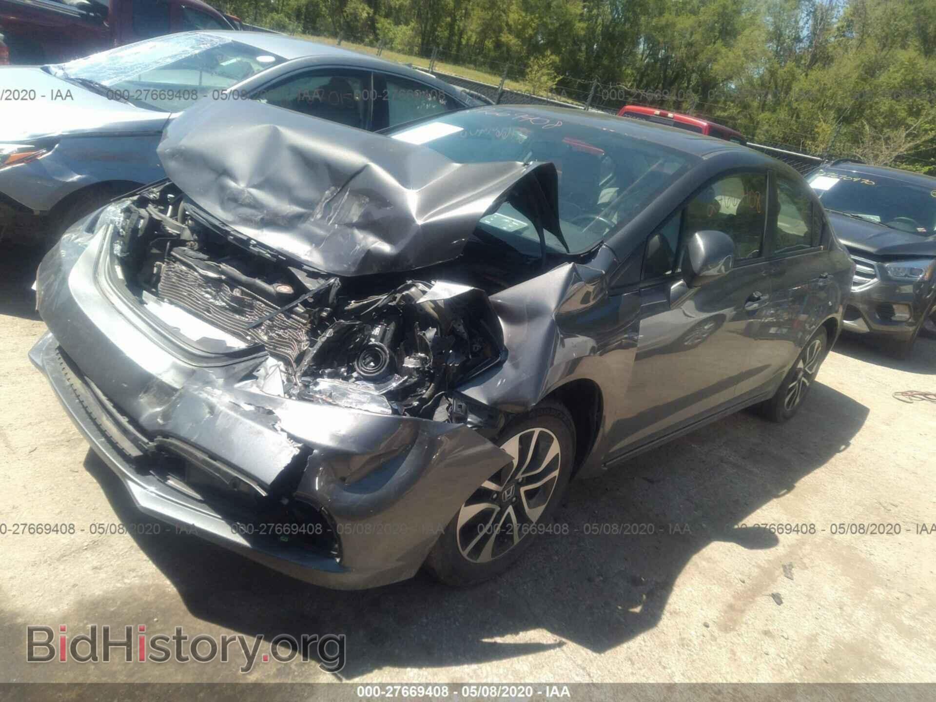 2013 HONDA CIVIC - VIN: 2HGFB2F99DH535174 - Фото 2