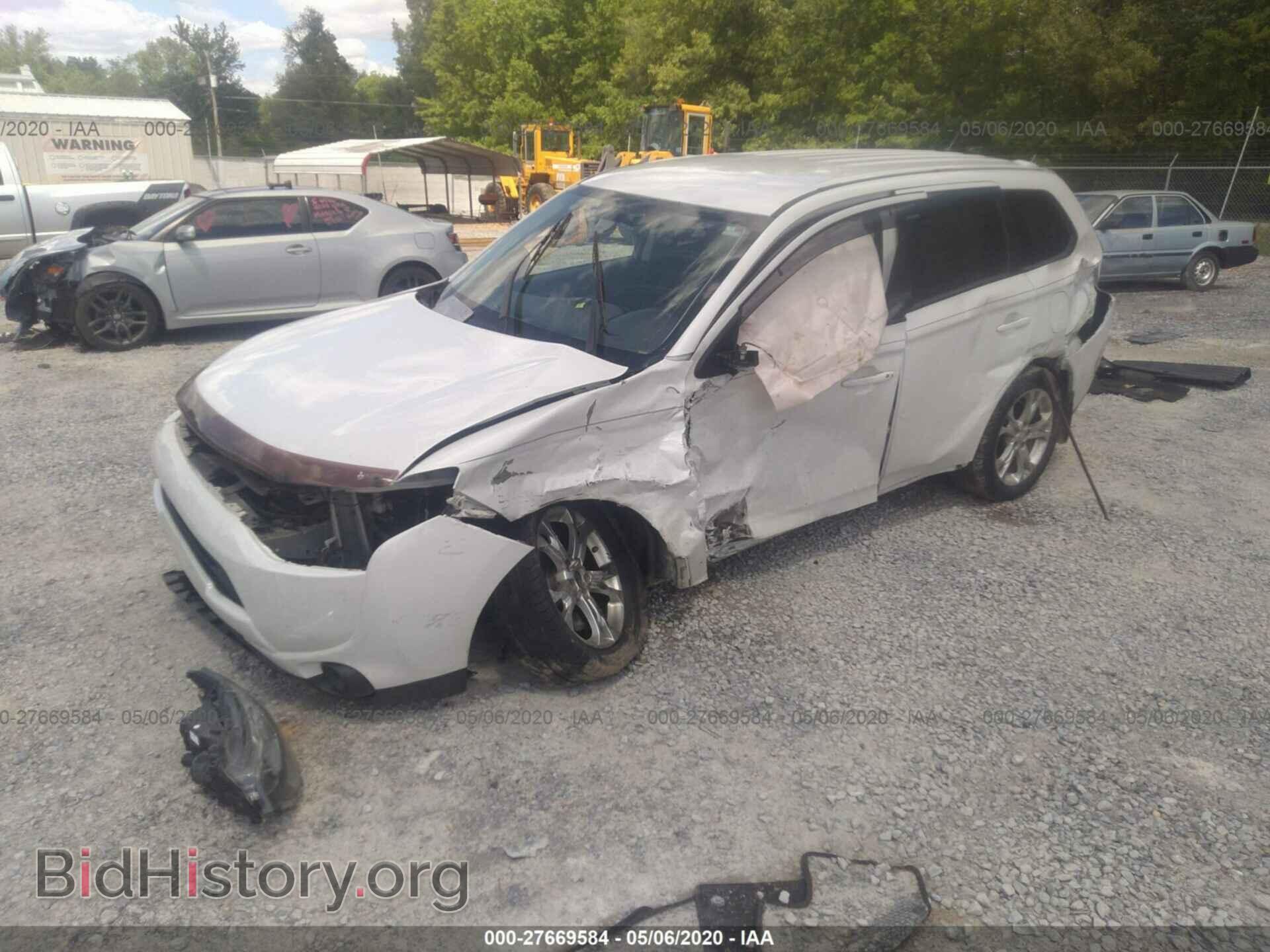 2014 MITSUBISHI OUTLANDER - VIN: JA4AD3A36EZ002450 - Фото 2