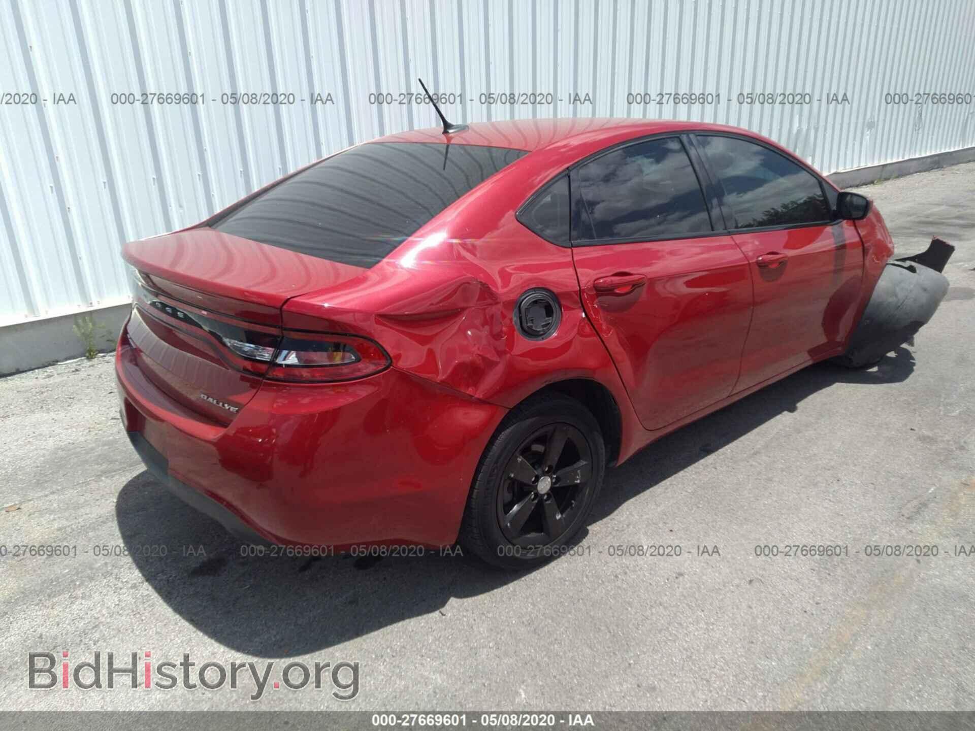 2015 DODGE DART - VIN: 1C3CDFBB2FD421680 - Photo 4