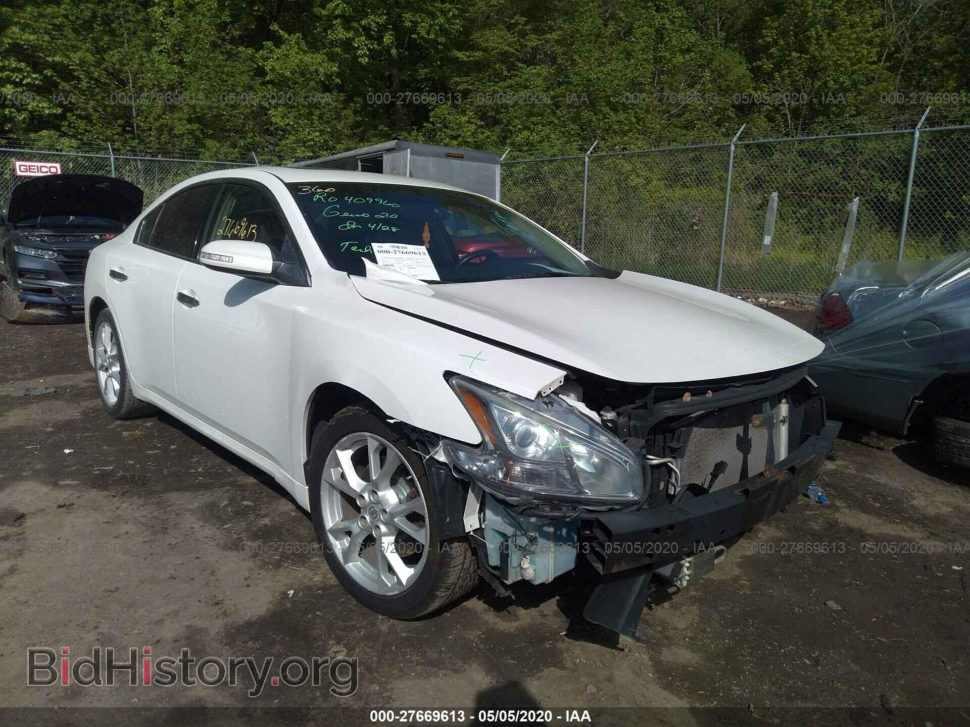 Фотография 1N4AA5APXCC850365 - NISSAN MAXIMA 2012