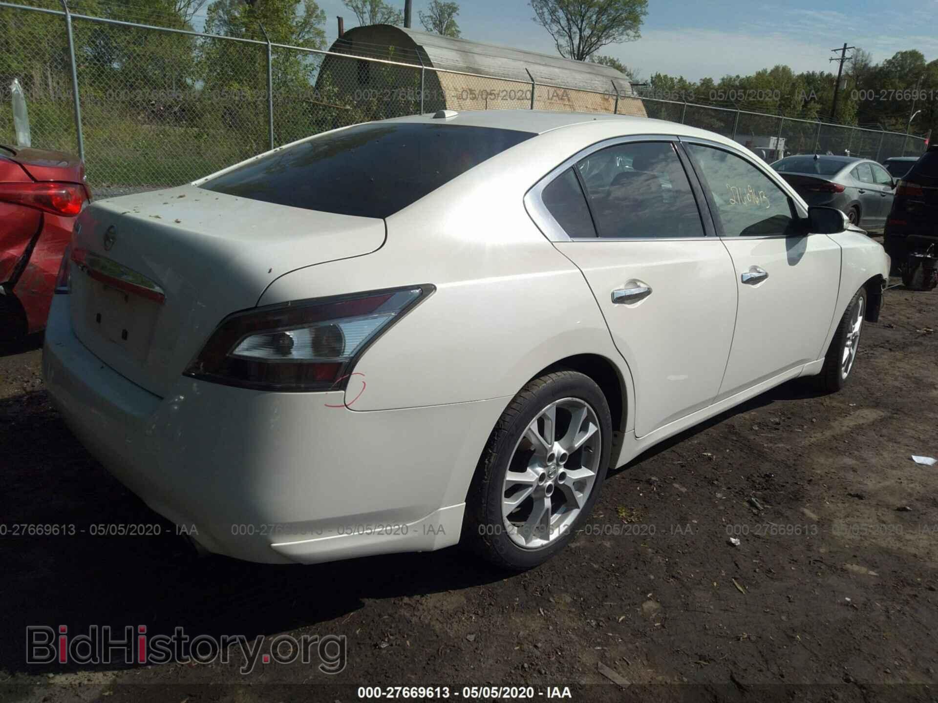 2012 NISSAN MAXIMA - VIN: 1N4AA5APXCC850365 - Фото 4
