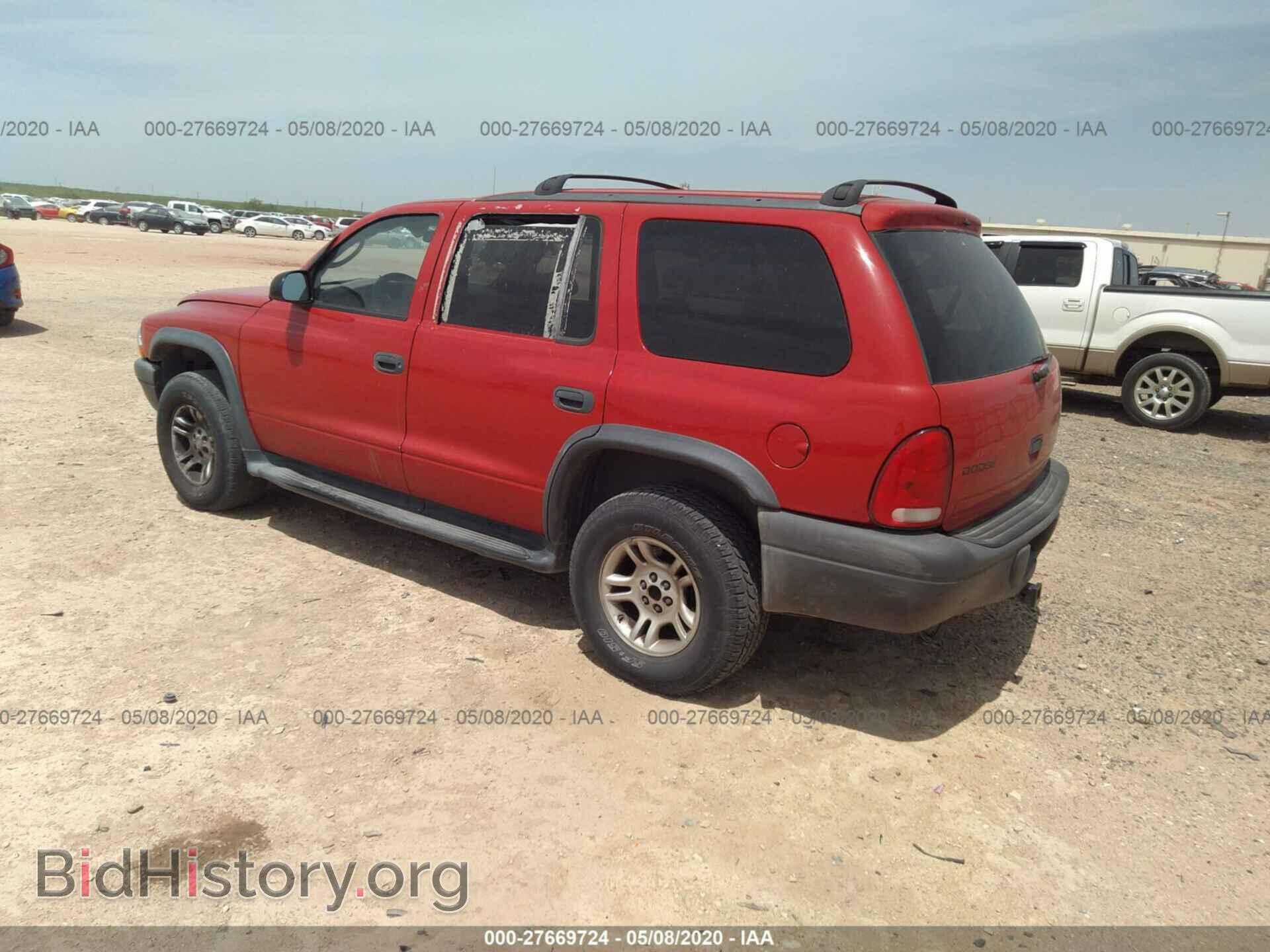 2003 DODGE DURANGO - VIN: 1D4HS38N93F625578 - Фото 3
