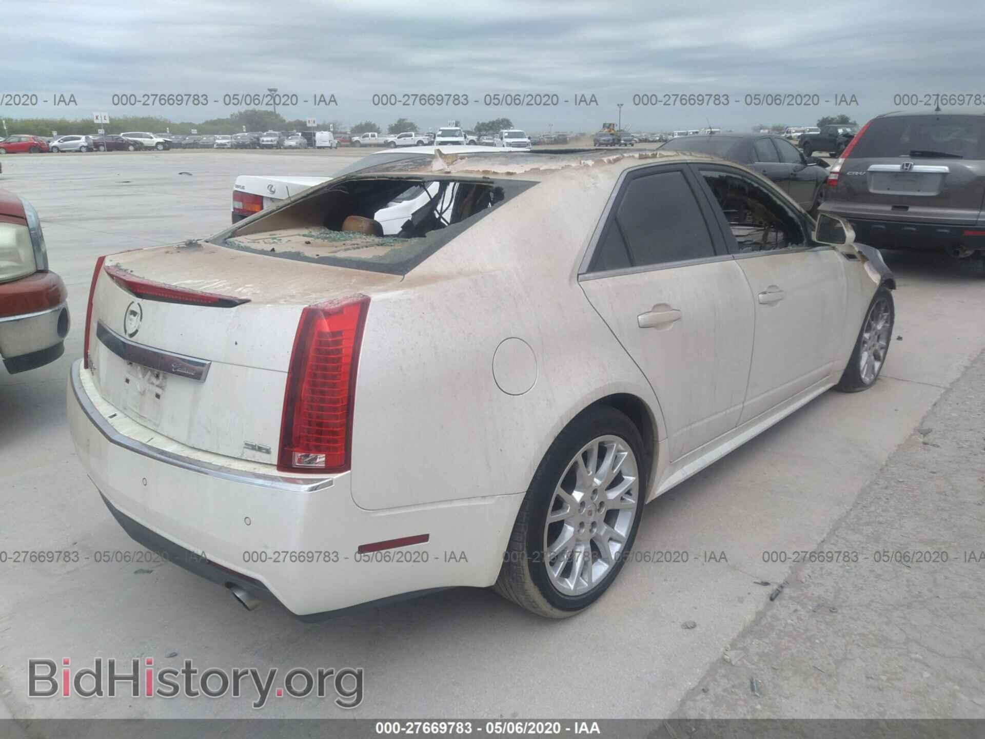 2012 CADILLAC CTS - VIN: 1G6DS5E30C0114132 - Фото 4