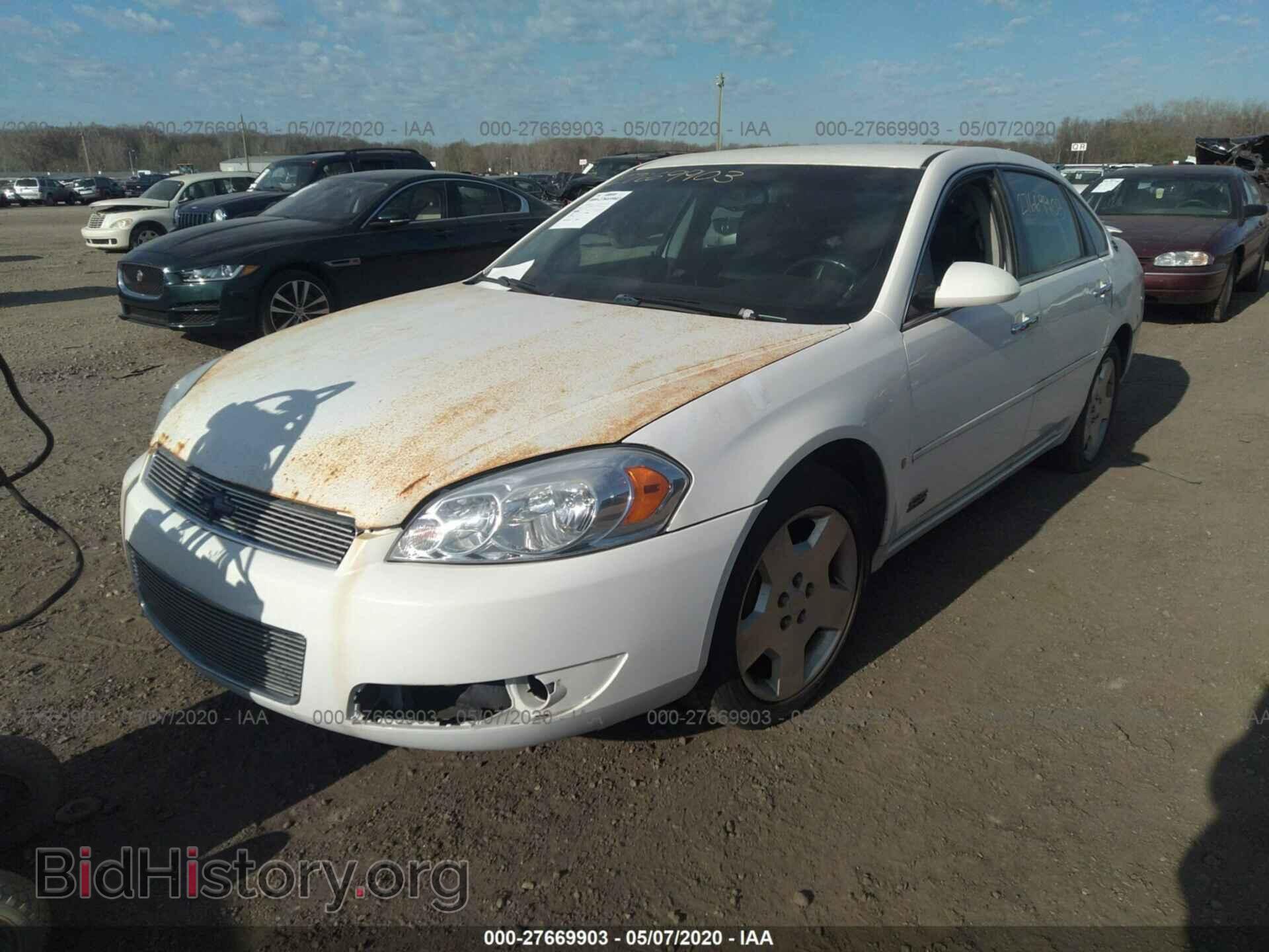 2008 CHEVROLET IMPALA - VIN: 2G1WD58C689178564 - Фото 2