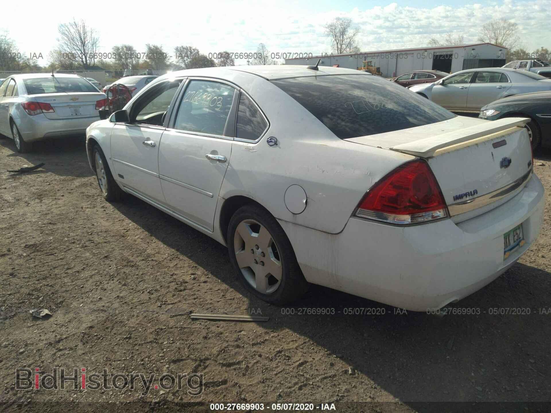 2008 CHEVROLET IMPALA - VIN: 2G1WD58C689178564 - Фото 3