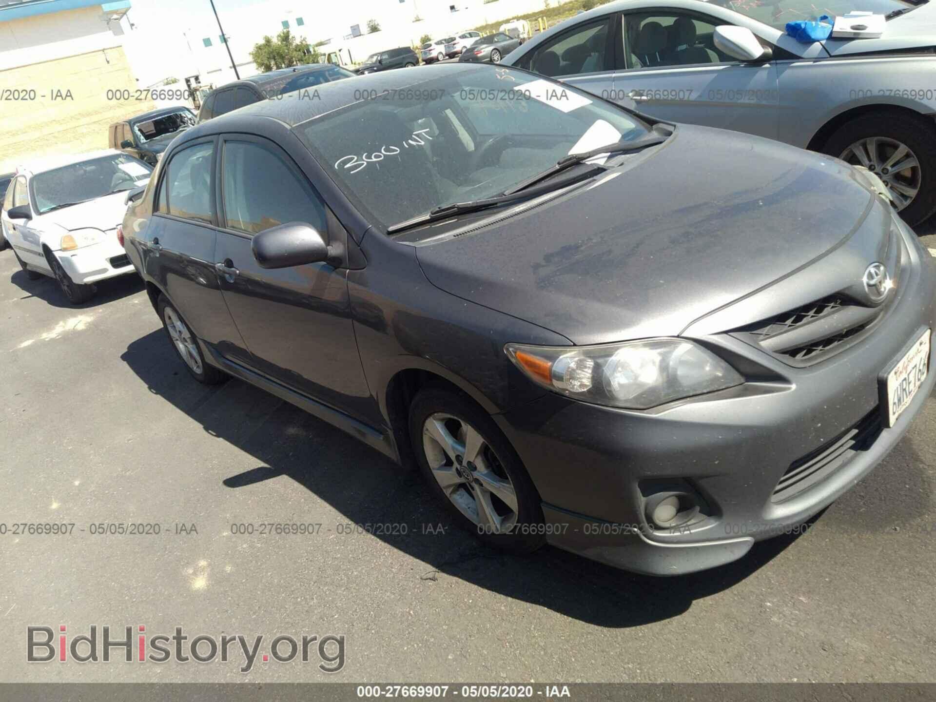 Photo 2T1BU4EE3CC850997 - TOYOTA COROLLA 2012