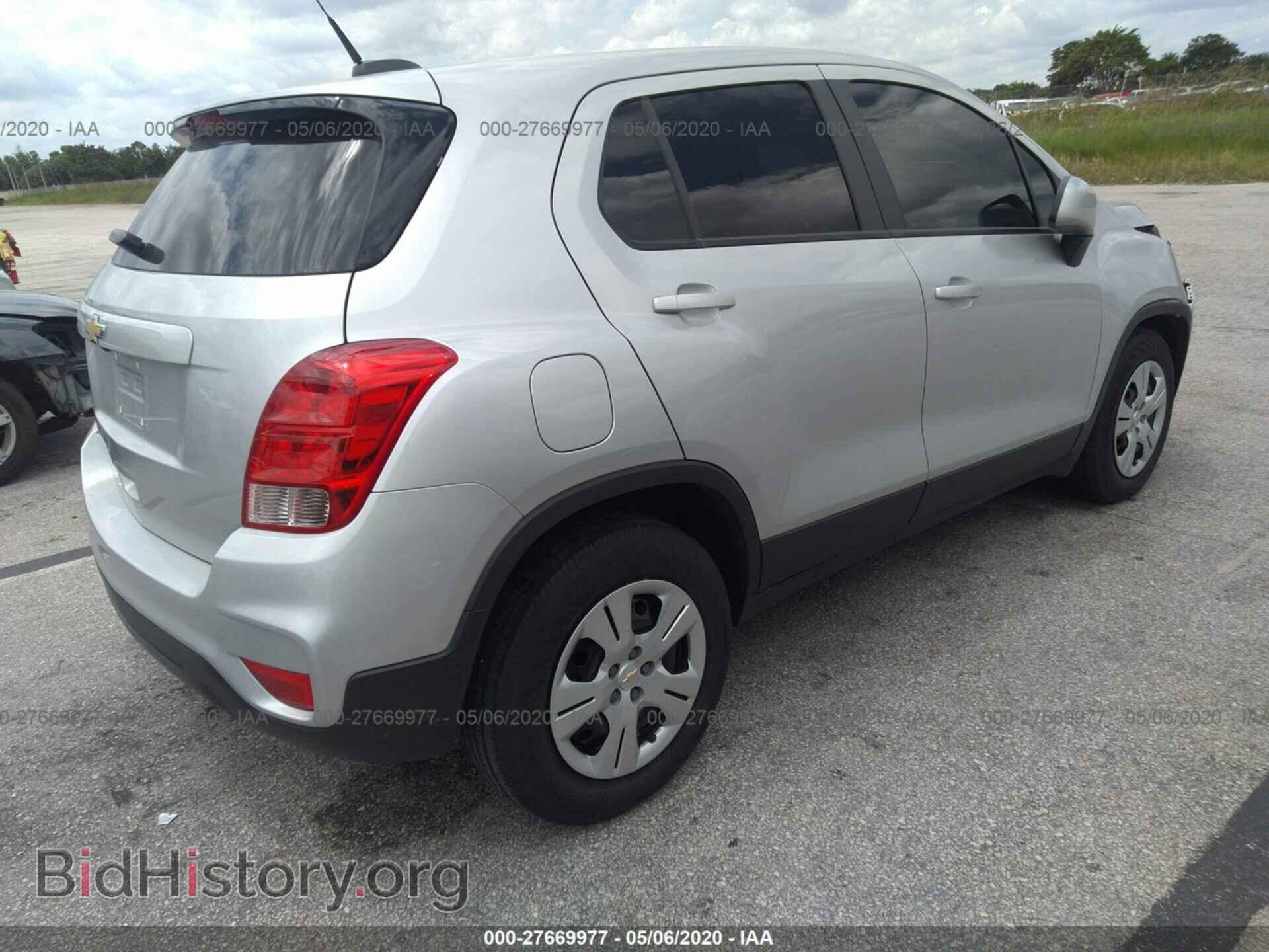 2017 CHEVROLET TRAX - VIN: KL7CJKSB2HB087479 - Фото 4