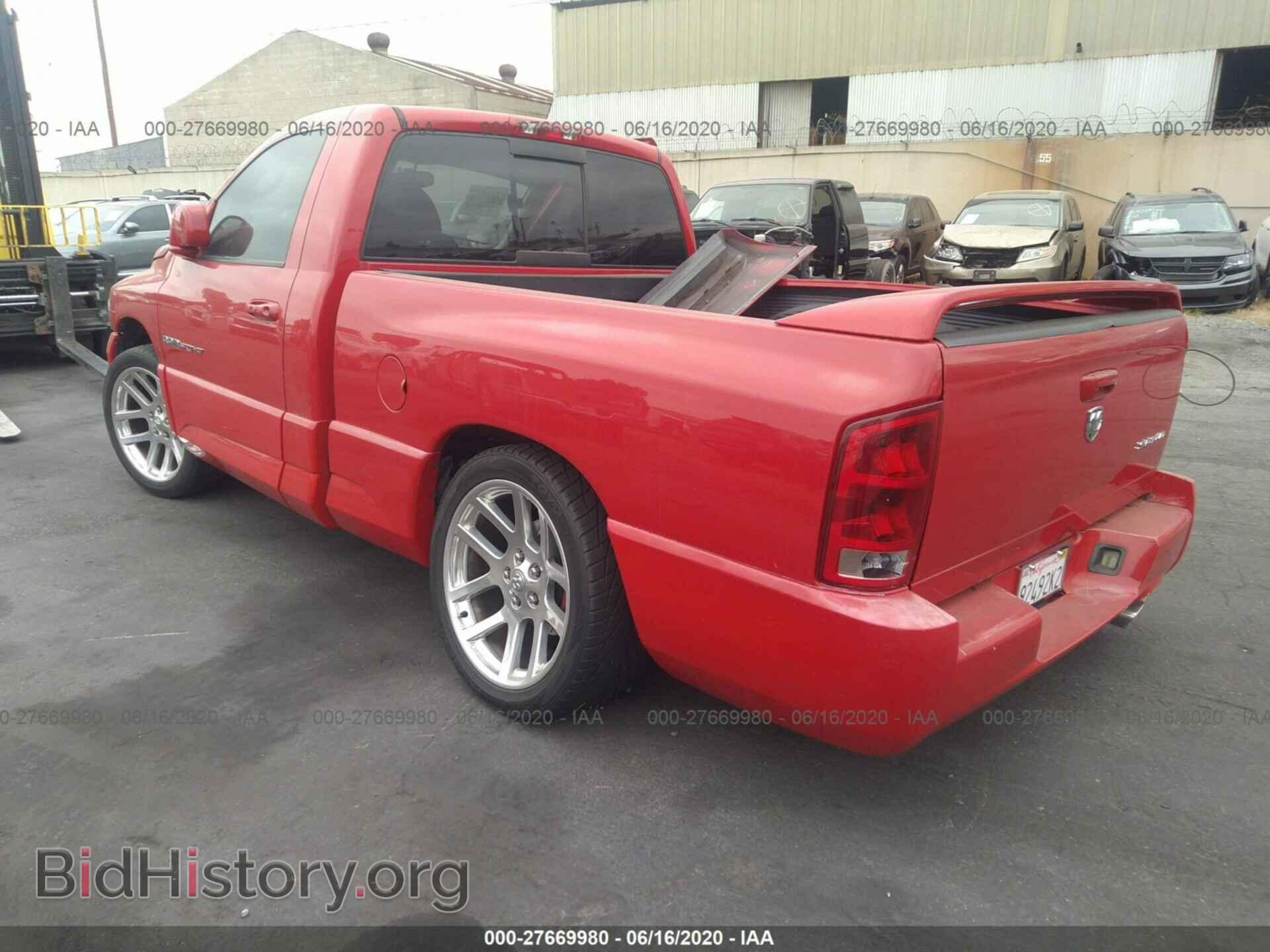 2005 DODGE RAM SRT10 - VIN: 3D3HA16HX5G780053 - Фото 3