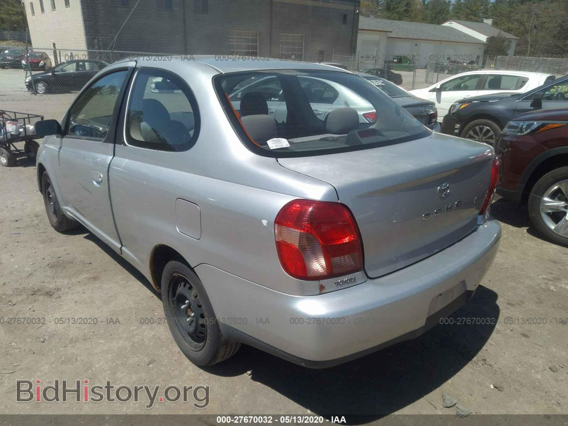 2002 TOYOTA ECHO - VIN: JTDAT123320250828 - Фото 3