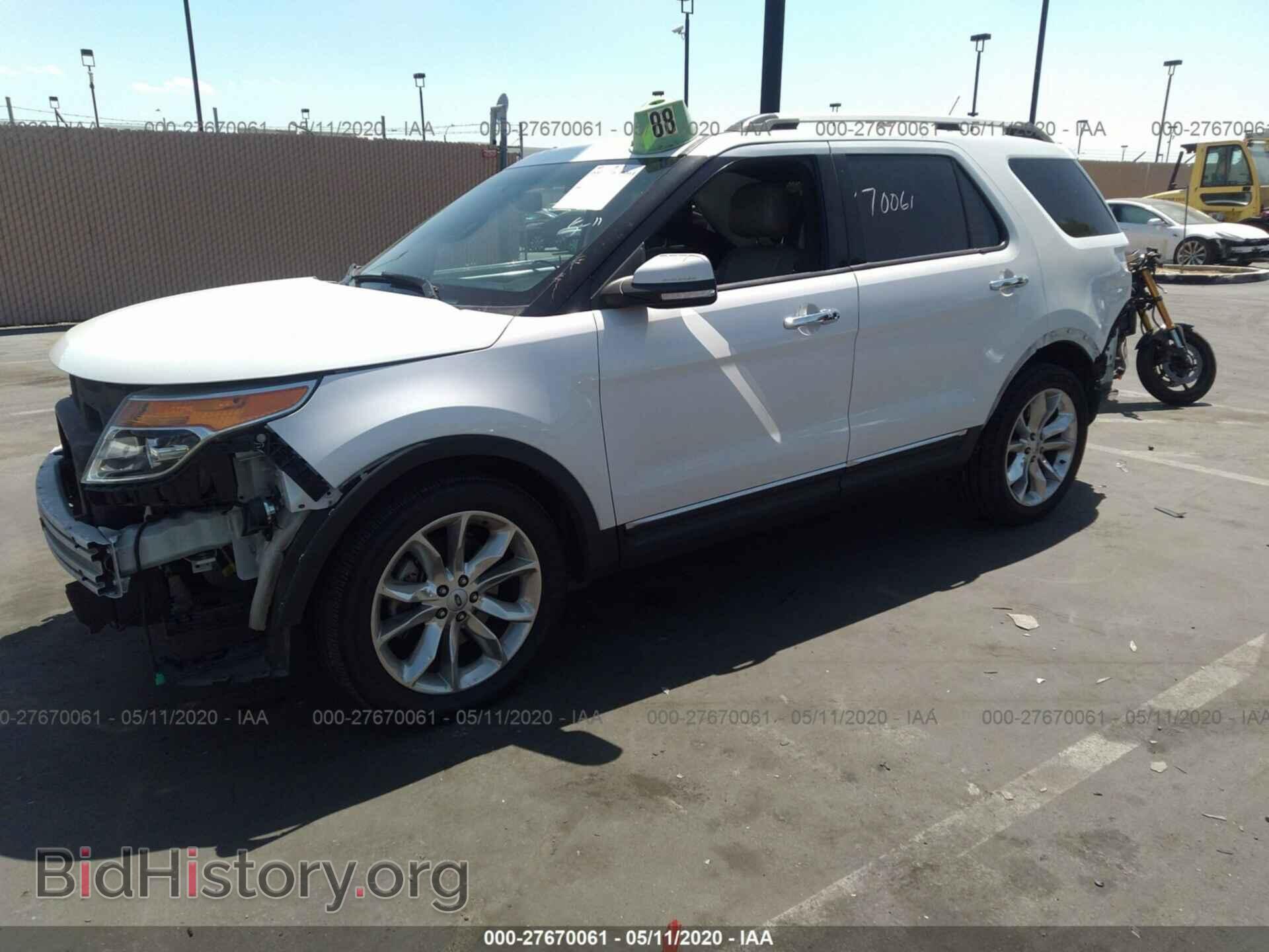 2013 FORD EXPLORER - VIN: 1FM5K7F81DGC91106 - Фото 2