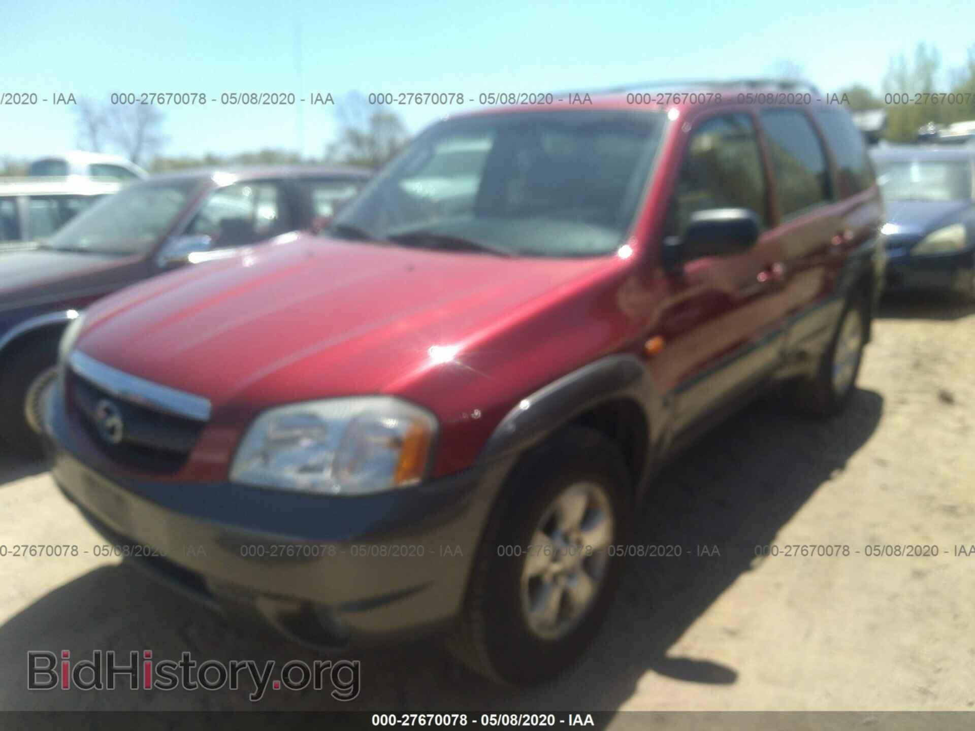2003 MAZDA TRIBUTE - VIN: 4F2CZ96143KM41887 - Фото 2