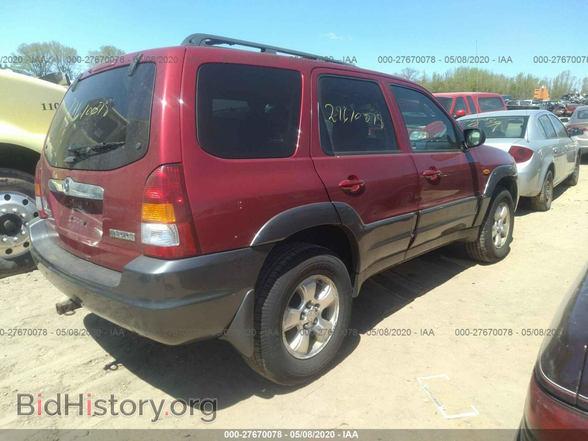 2003 MAZDA TRIBUTE - VIN: 4F2CZ96143KM41887 - Фото 4