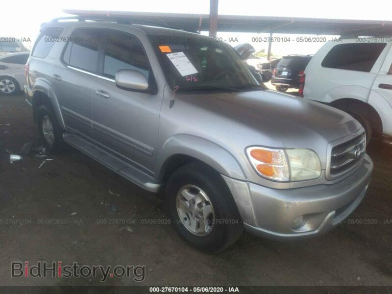 2001 Toyota SEQUOIA Limited (VIN 5TDBT48AX1S003040) — фото 1 из 11, IAAI, повреждение: левый бок