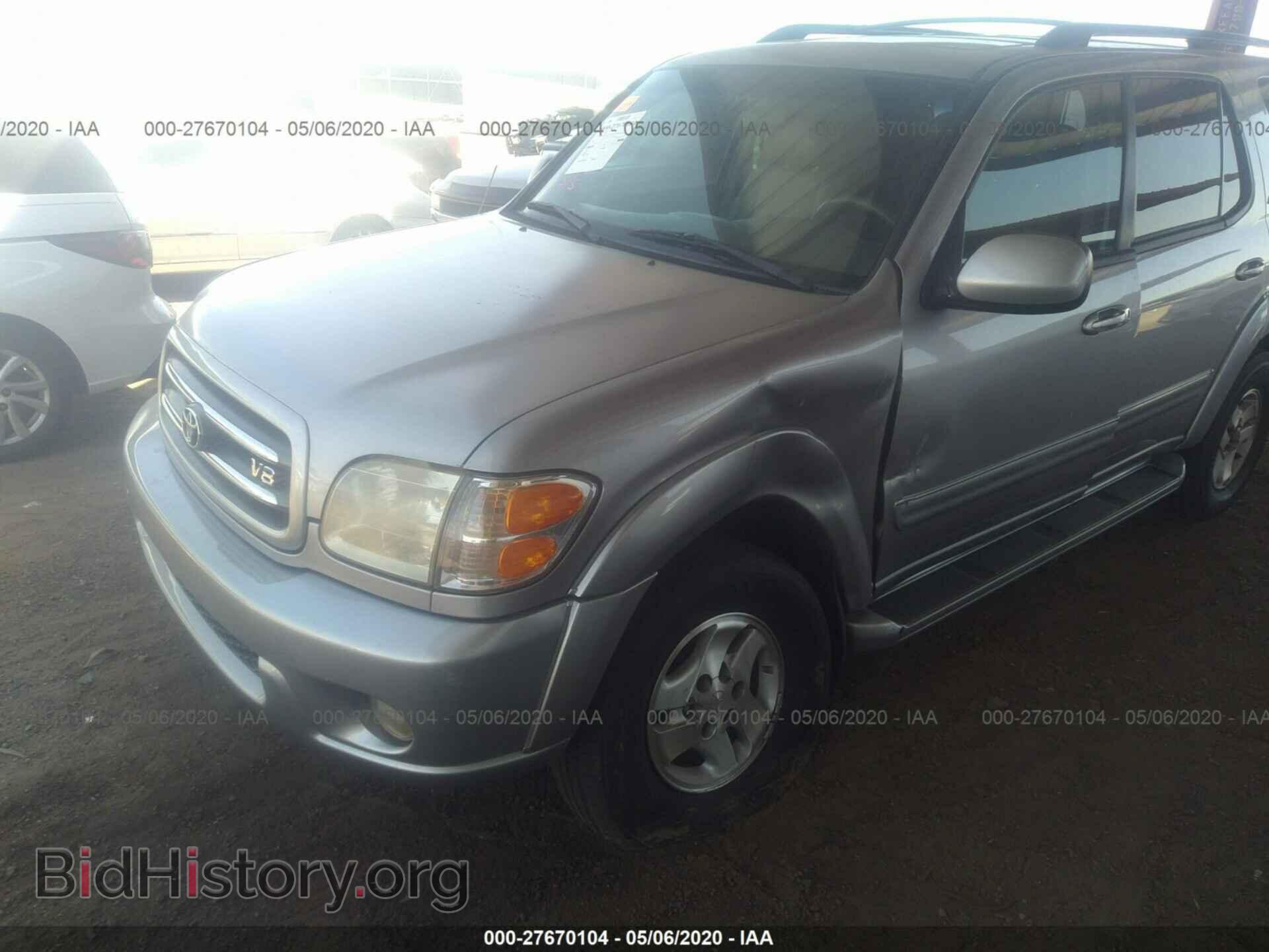 2001 TOYOTA SEQUOIA - VIN: 5TDBT48AX1S003040 - Фото 6