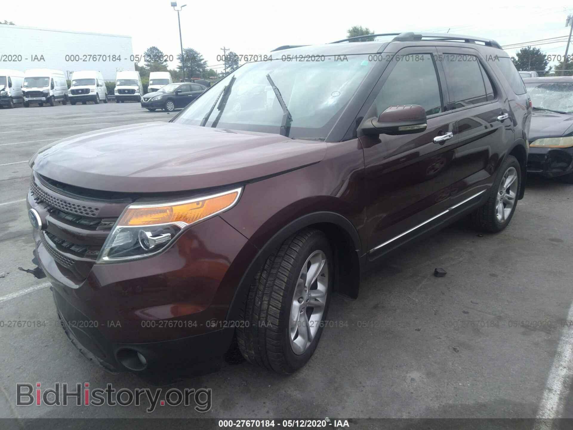 2012 FORD EXPLORER - VIN: 1FMHK8F89CGA23325 - Фото 2