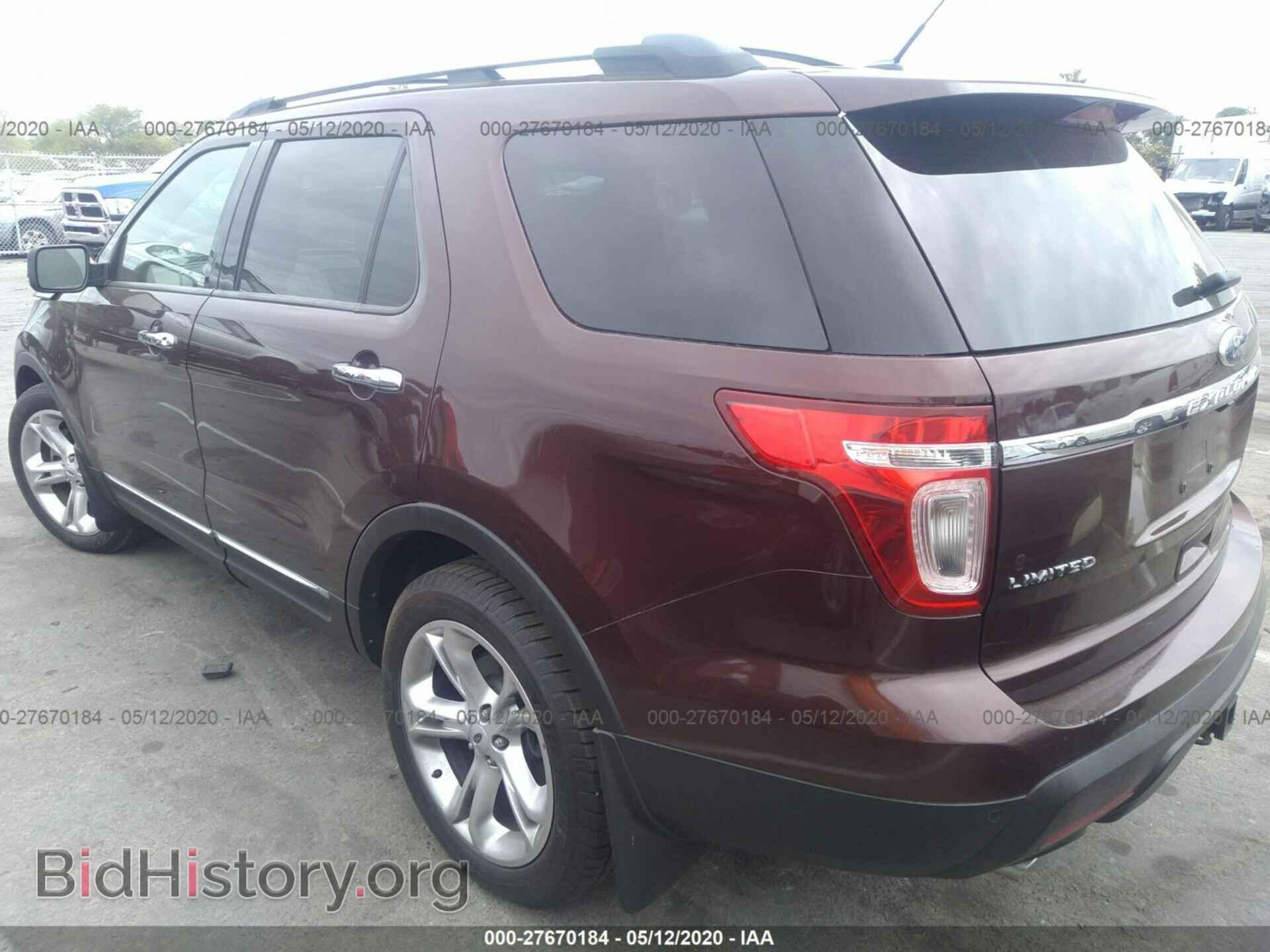 2012 FORD EXPLORER - VIN: 1FMHK8F89CGA23325 - Фото 3