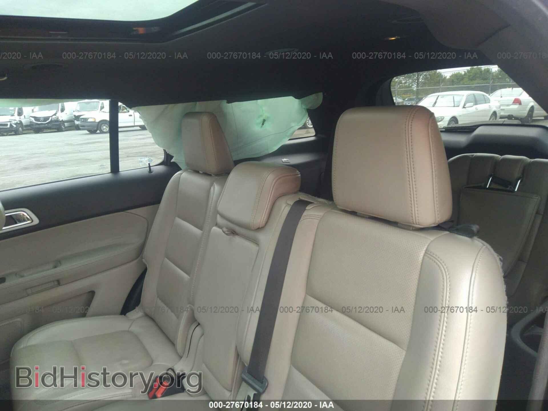 2012 FORD EXPLORER - VIN: 1FMHK8F89CGA23325 - Фото 8