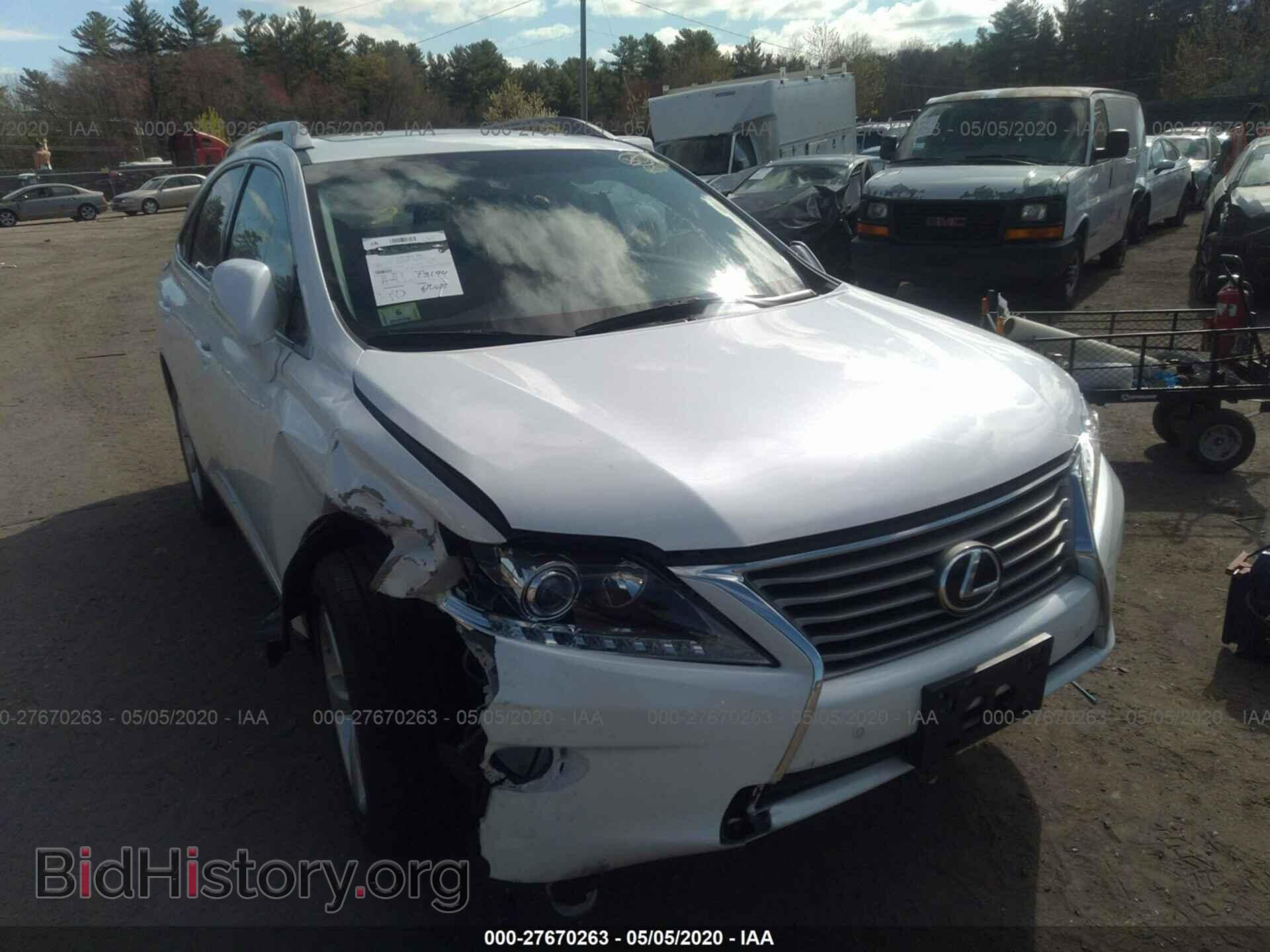 Photo JTJBK1BA2E2037705 - LEXUS RX 2014