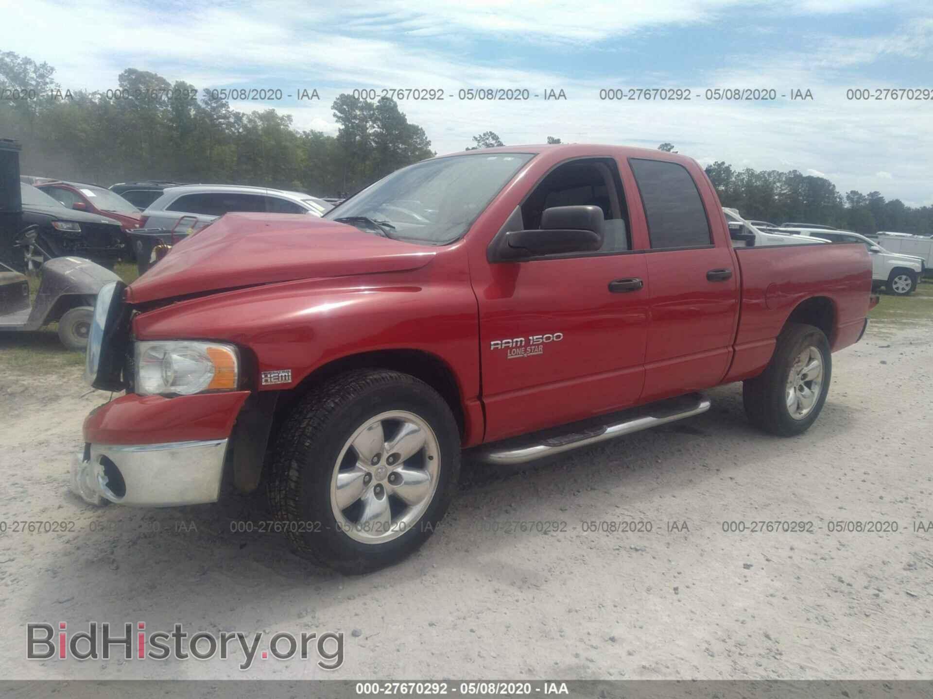 2005 DODGE RAM 1500 - VIN: 1D7HA18D75S229001 - Фото 2