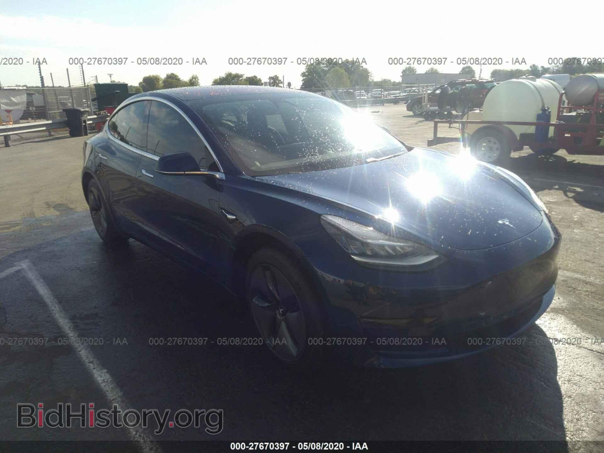 Photo 5YJ3E1EA1JF014613 - TESLA MODEL 3 2018