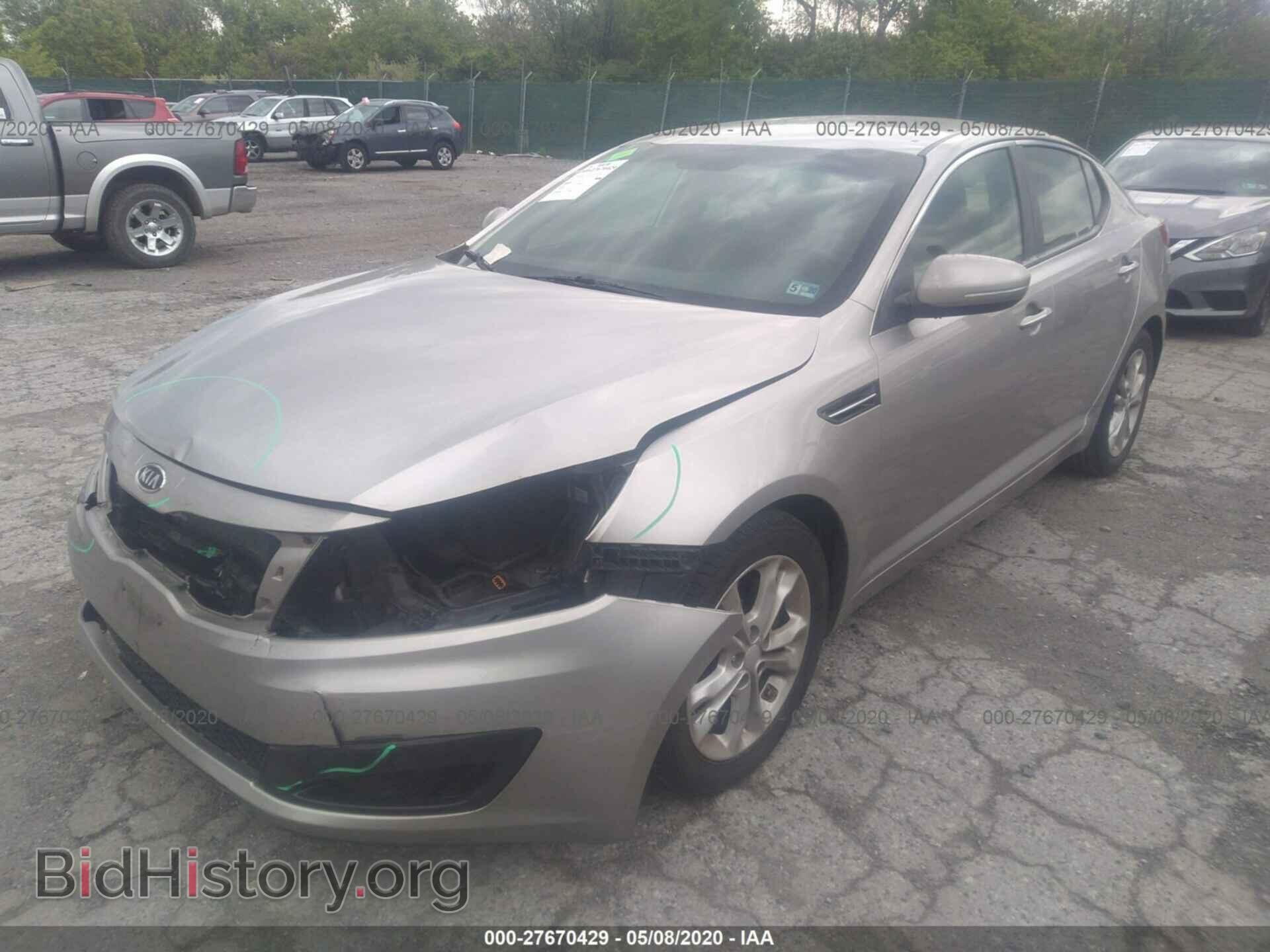 2012 KIA OPTIMA - VIN: 5XXGM4A75CG032533 - Фото 2