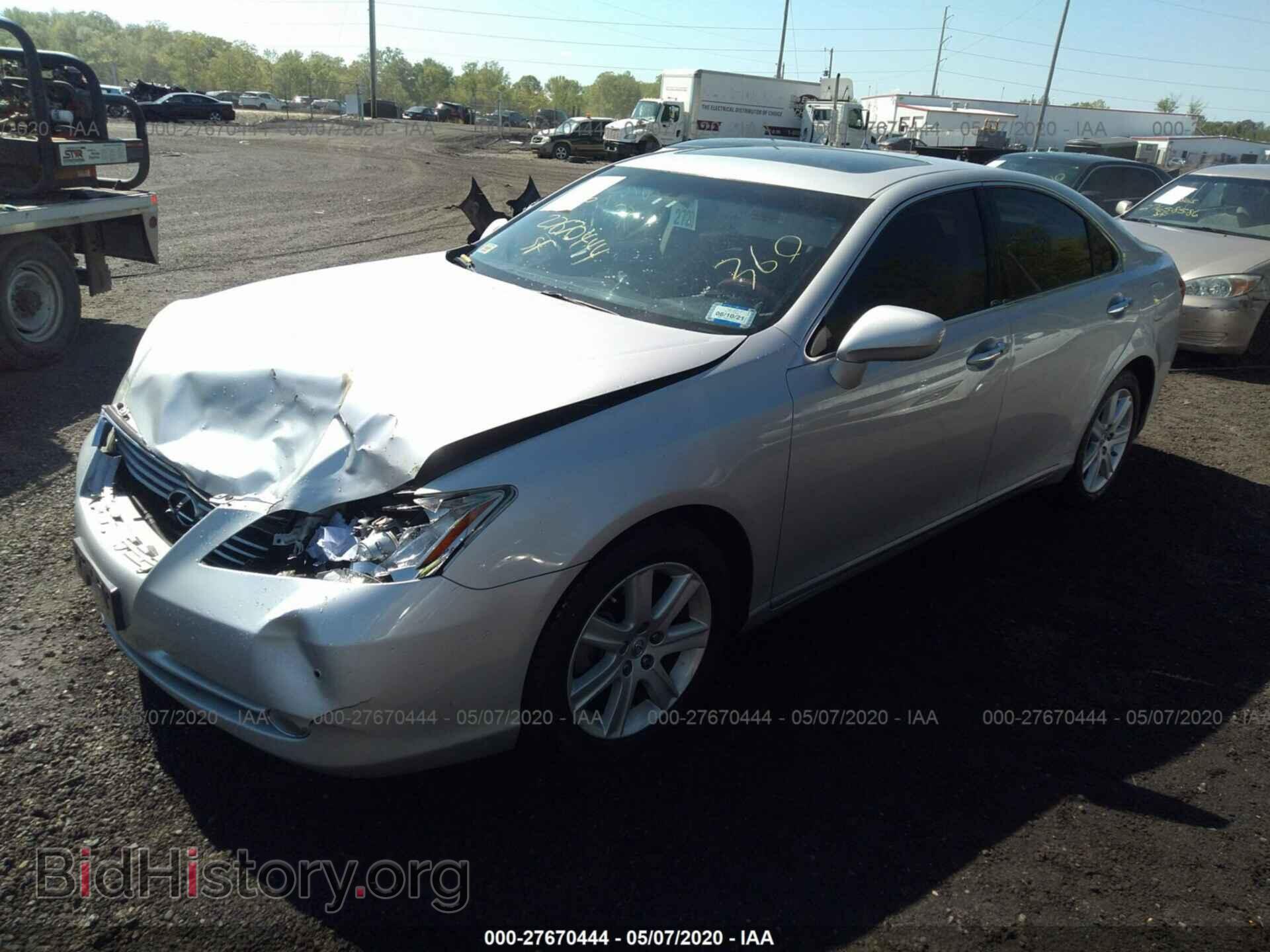 2009 LEXUS ES 350 - VIN: JTHBJ46G092283582 - Фото 2