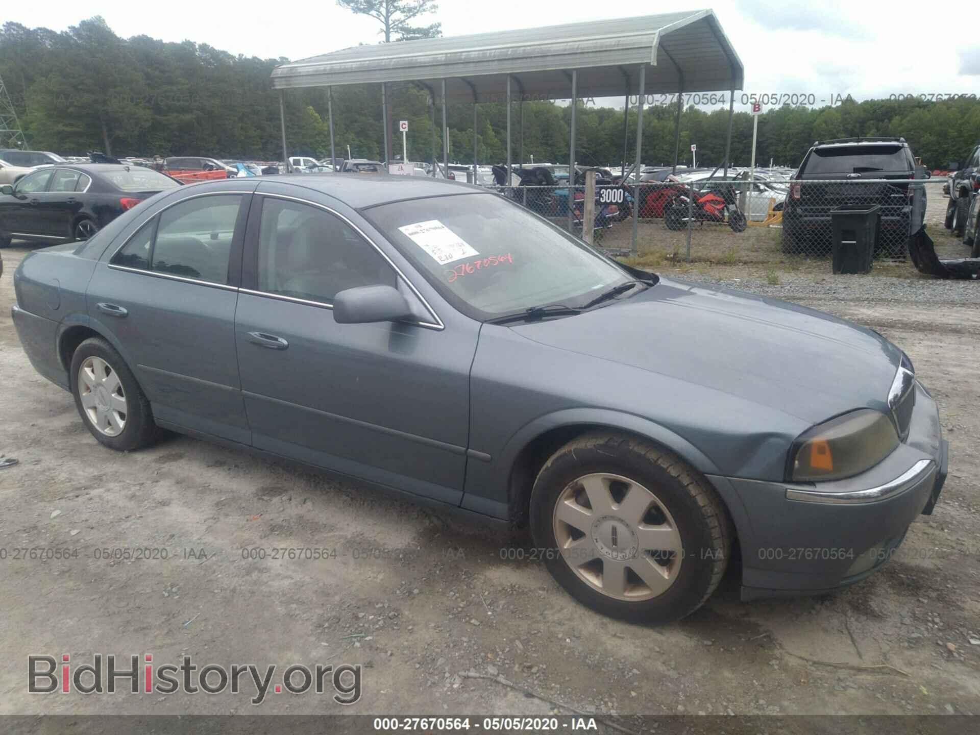 Фотография 1LNHM86S54Y679376 - LINCOLN LS 2004