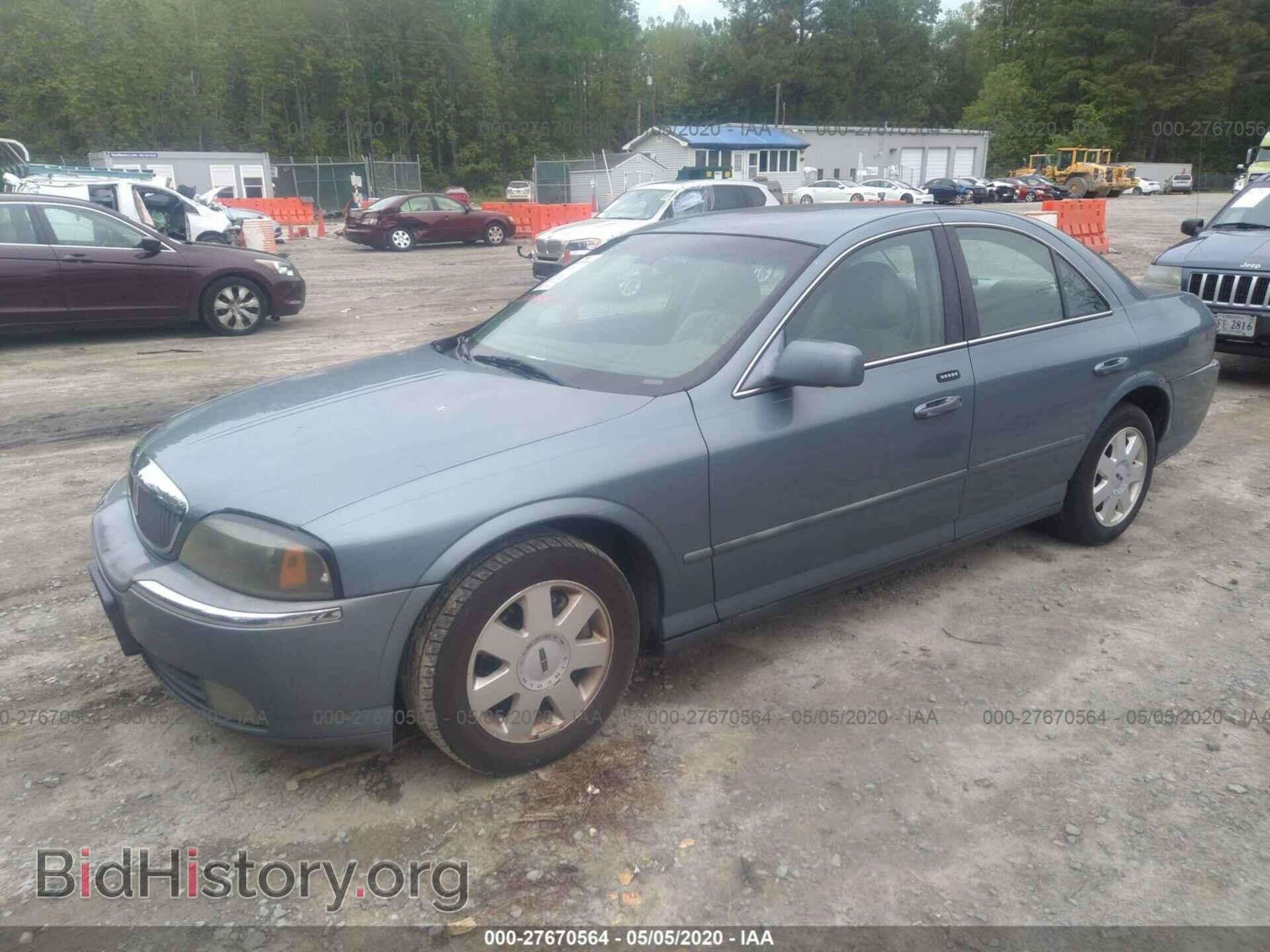 2004 LINCOLN LS - VIN: 1LNHM86S54Y679376 - Фото 2