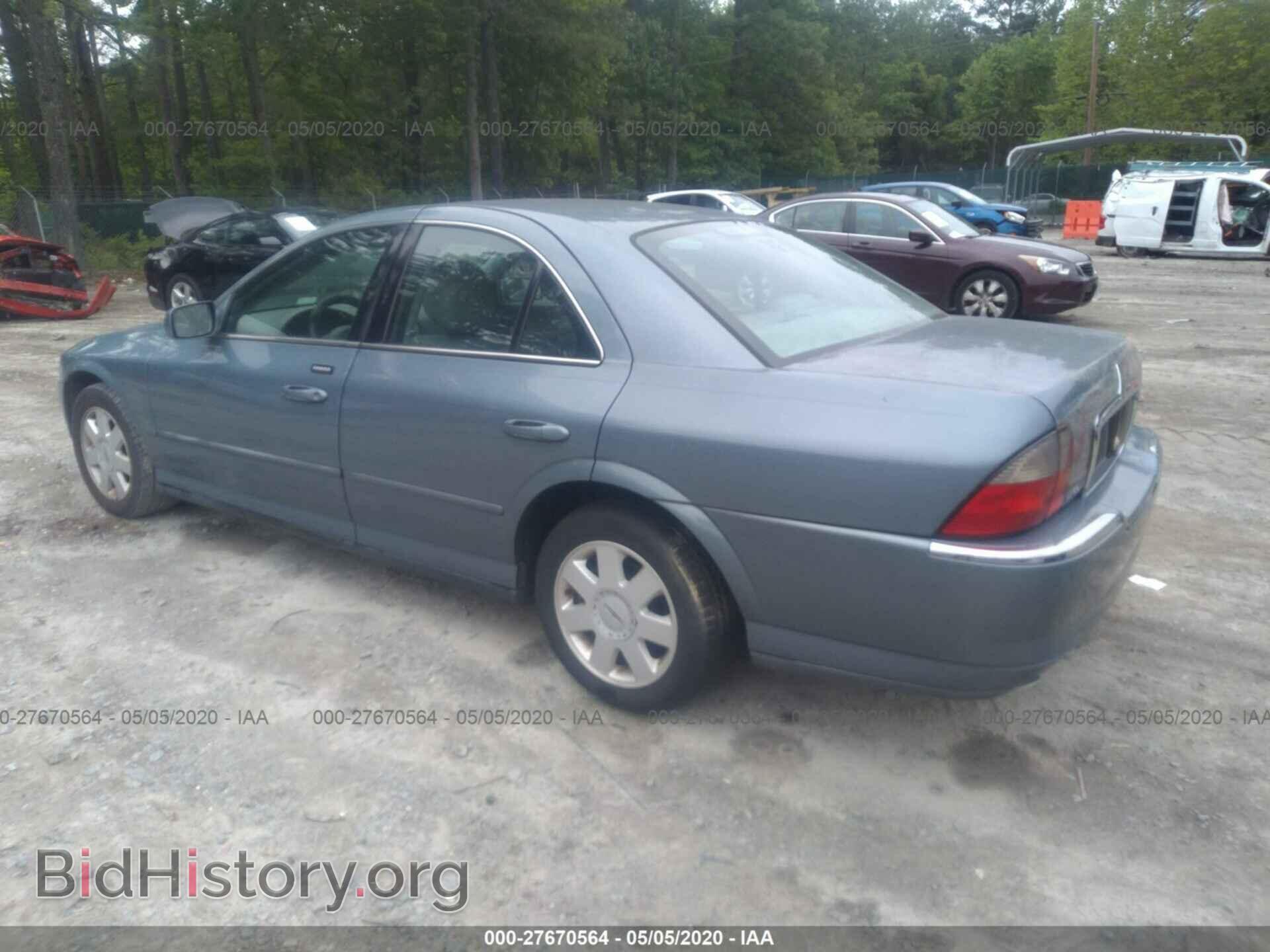 2004 LINCOLN LS - VIN: 1LNHM86S54Y679376 - Фото 3