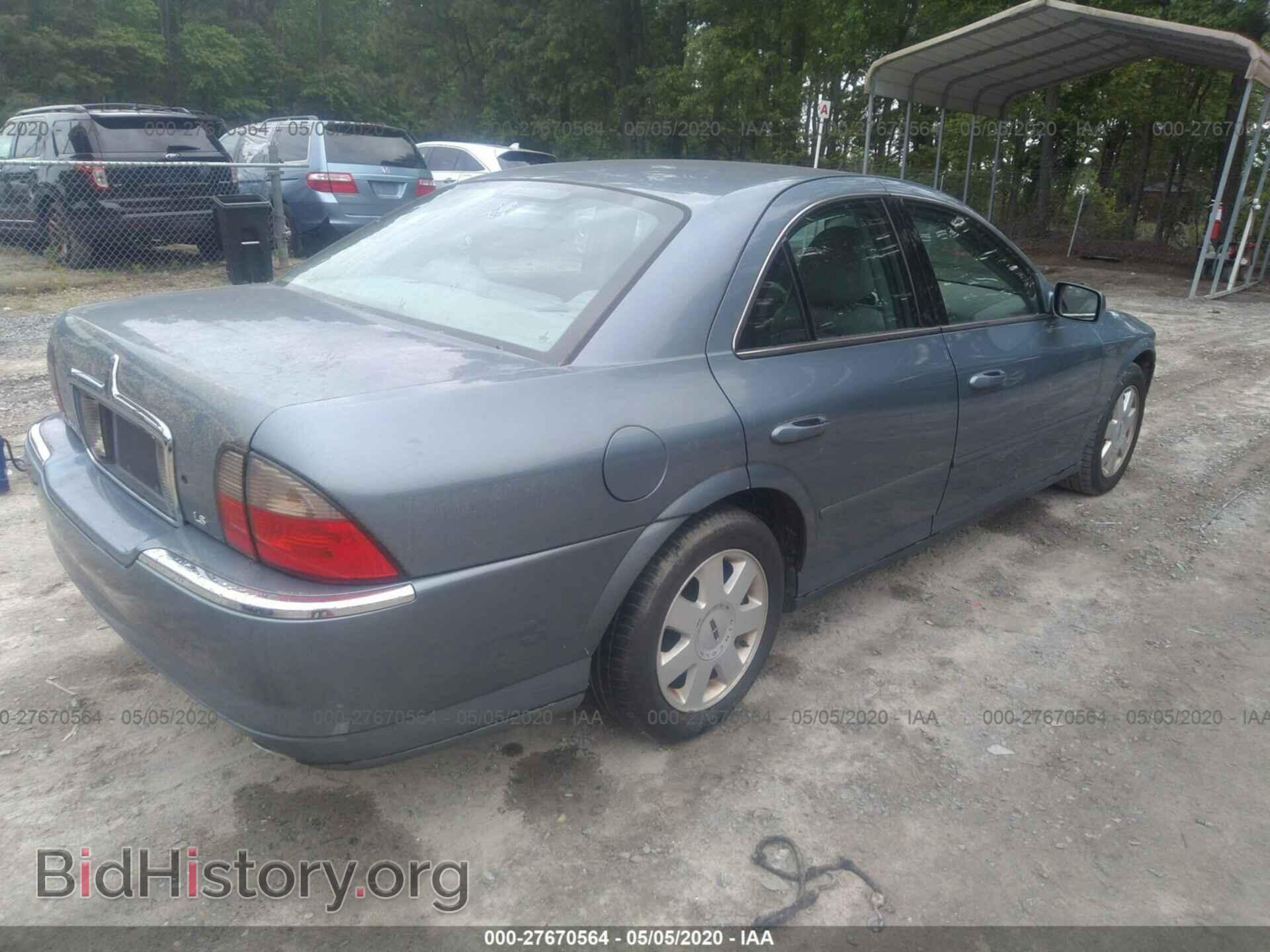 2004 LINCOLN LS - VIN: 1LNHM86S54Y679376 - Фото 4