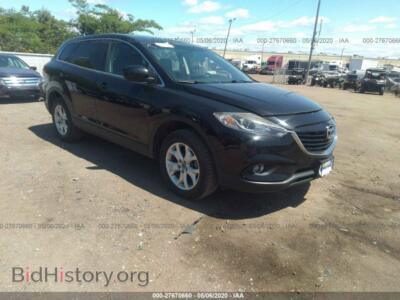 2013 Mazda CX-9 Touring, black — VIN JM3TB3CV3D0416699, IAAI