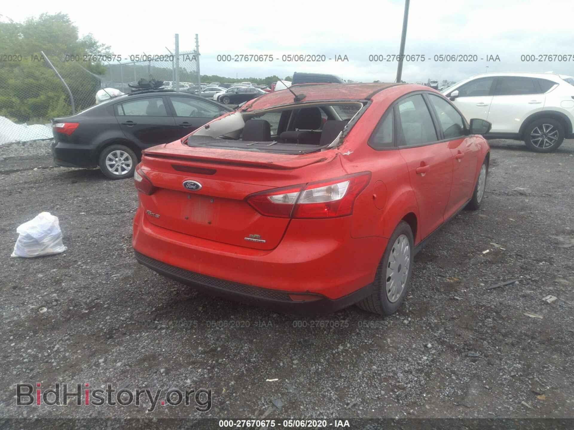 2014 FORD FOCUS - VIN: 1FADP3F23EL448560 - Фото 4