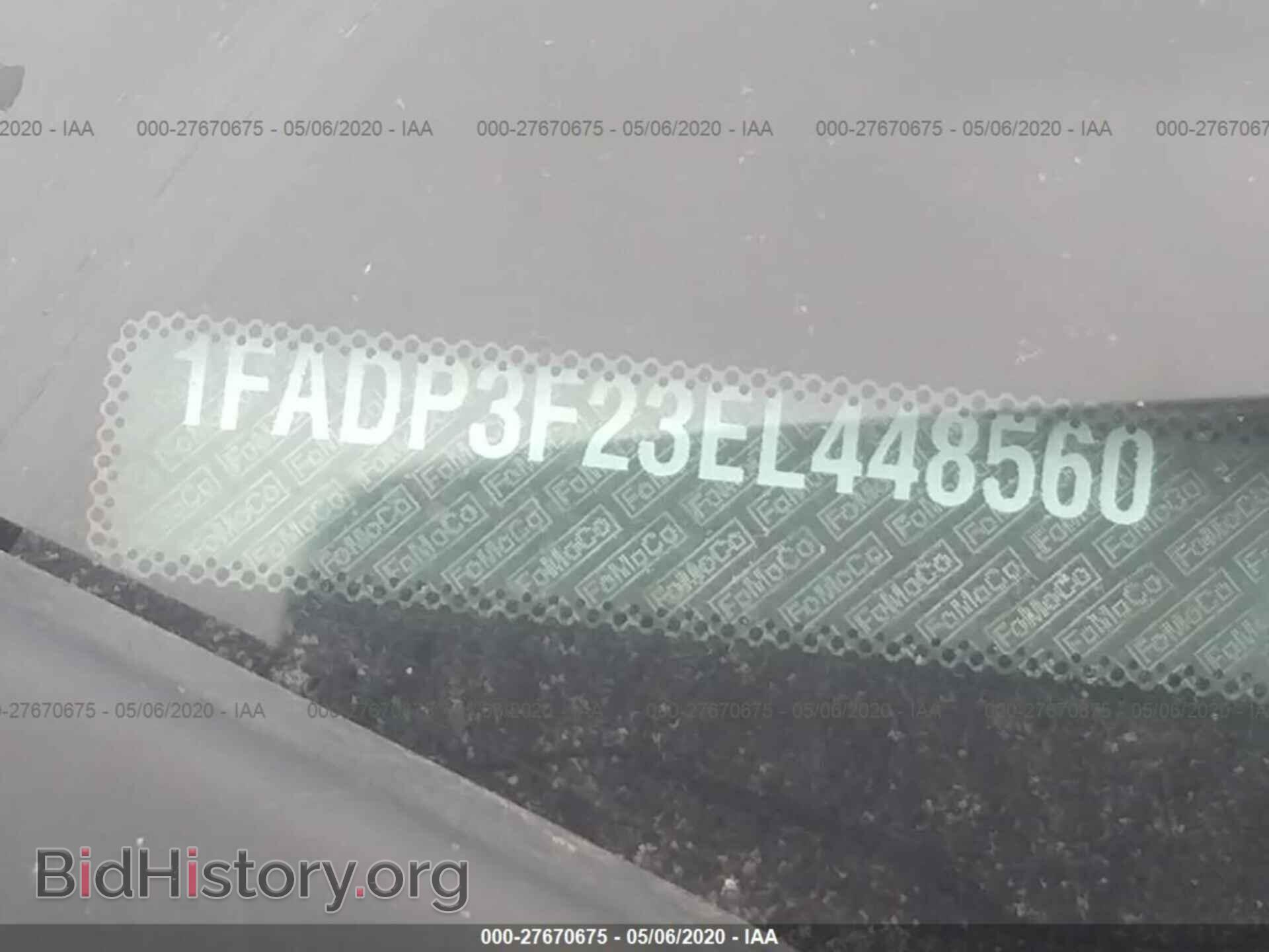 2014 FORD FOCUS - VIN: 1FADP3F23EL448560 - Фото 9