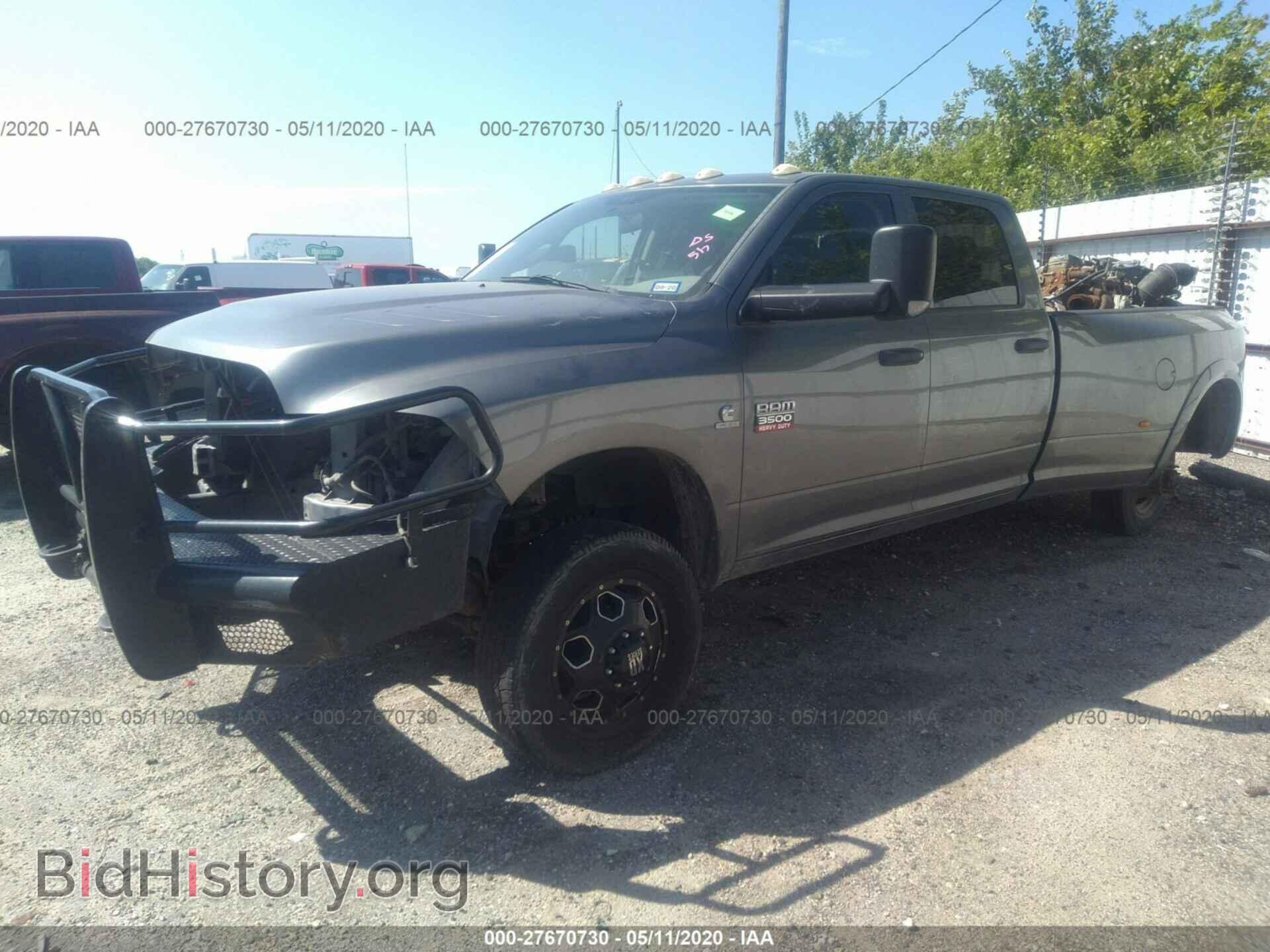 2012 RAM 3500 - VIN: 3C63DRGL3CG102129 - Фото 2