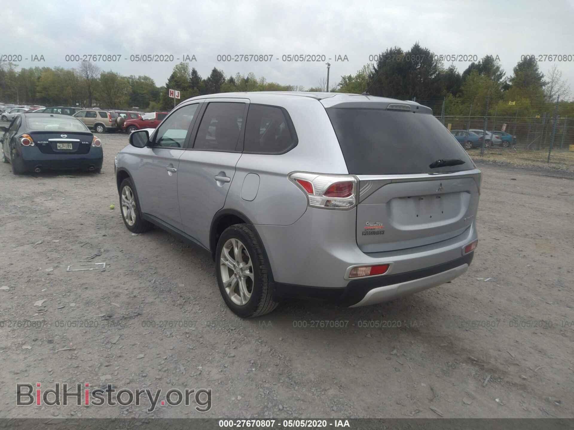2015 MITSUBISHI OUTLANDER - VIN: JA4AZ3A37FZ007157 - Фото 3