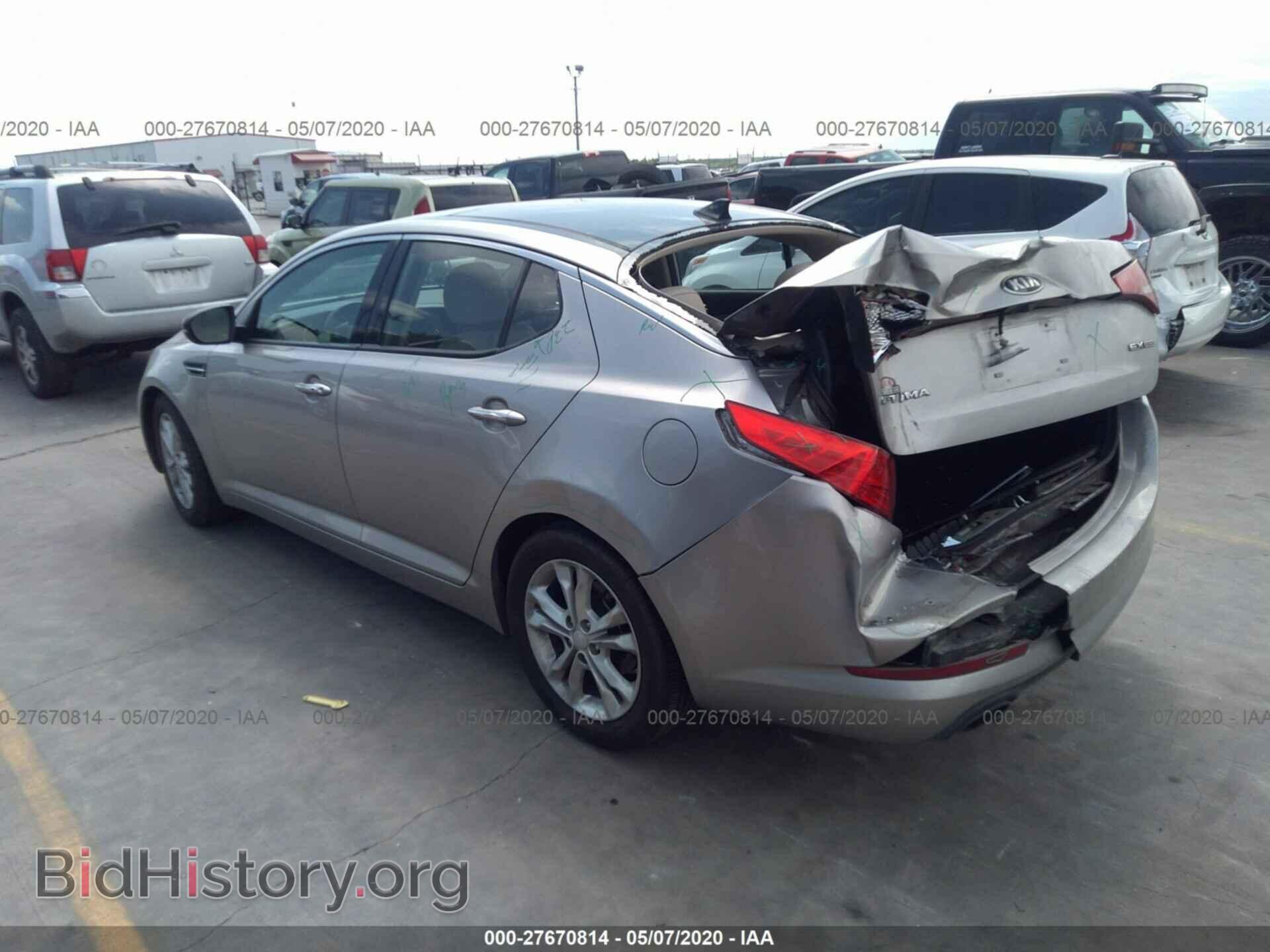 2013 KIA OPTIMA - VIN: 5XXGN4A78DG247905 - Photo 3