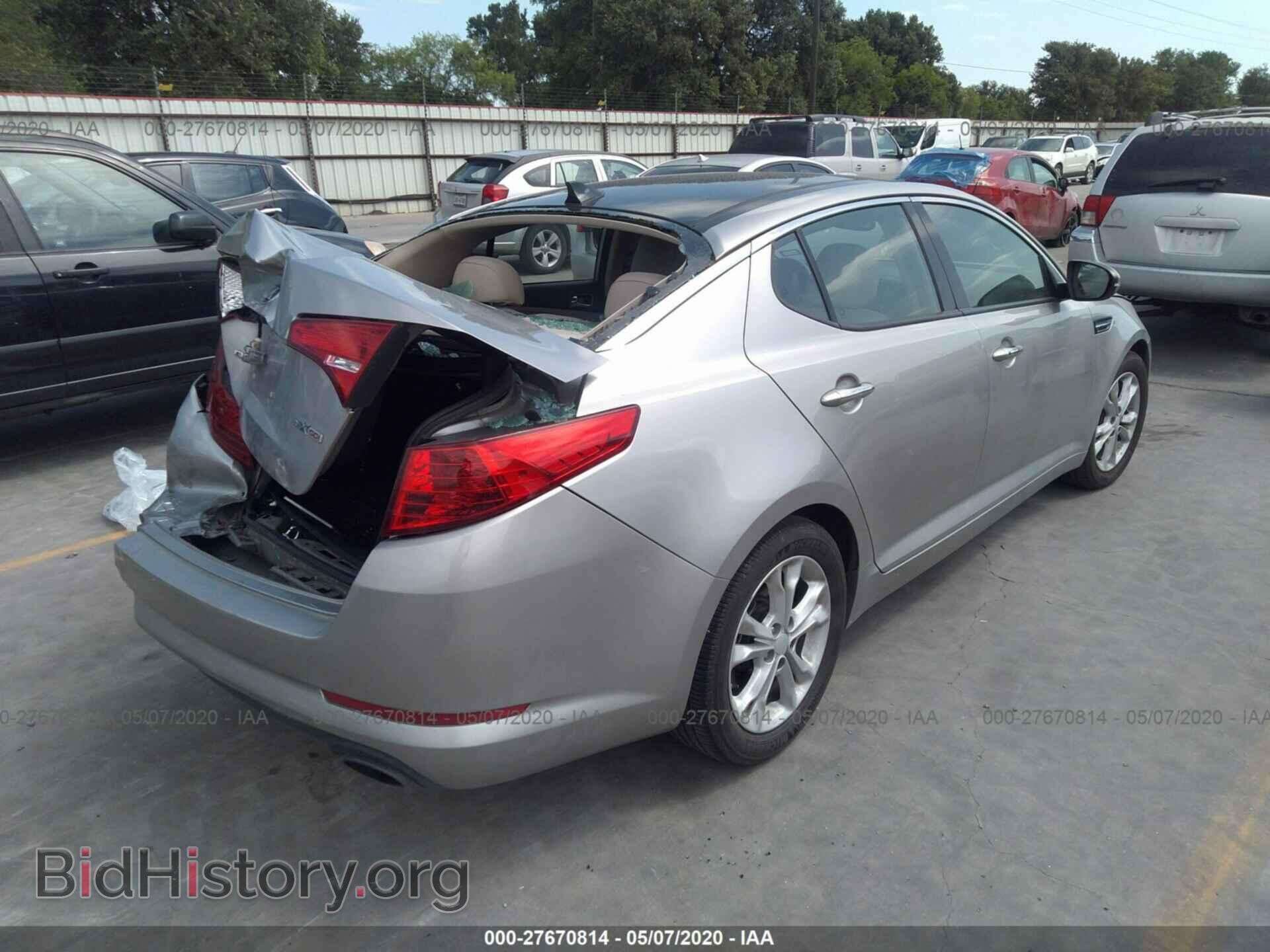 2013 KIA OPTIMA - VIN: 5XXGN4A78DG247905 - Photo 4