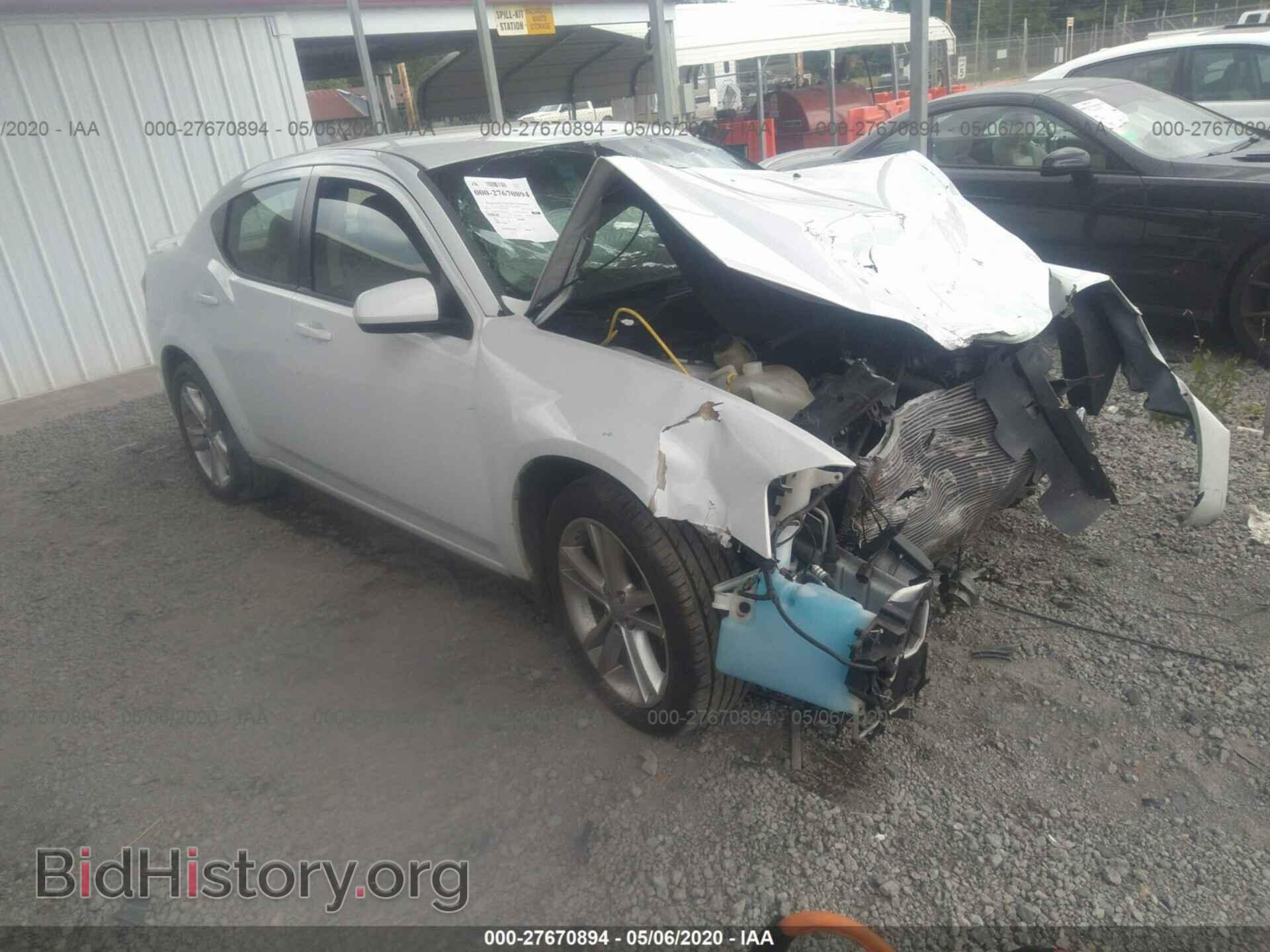 Photo 1C3CDZCB9CN311666 - DODGE AVENGER 2012